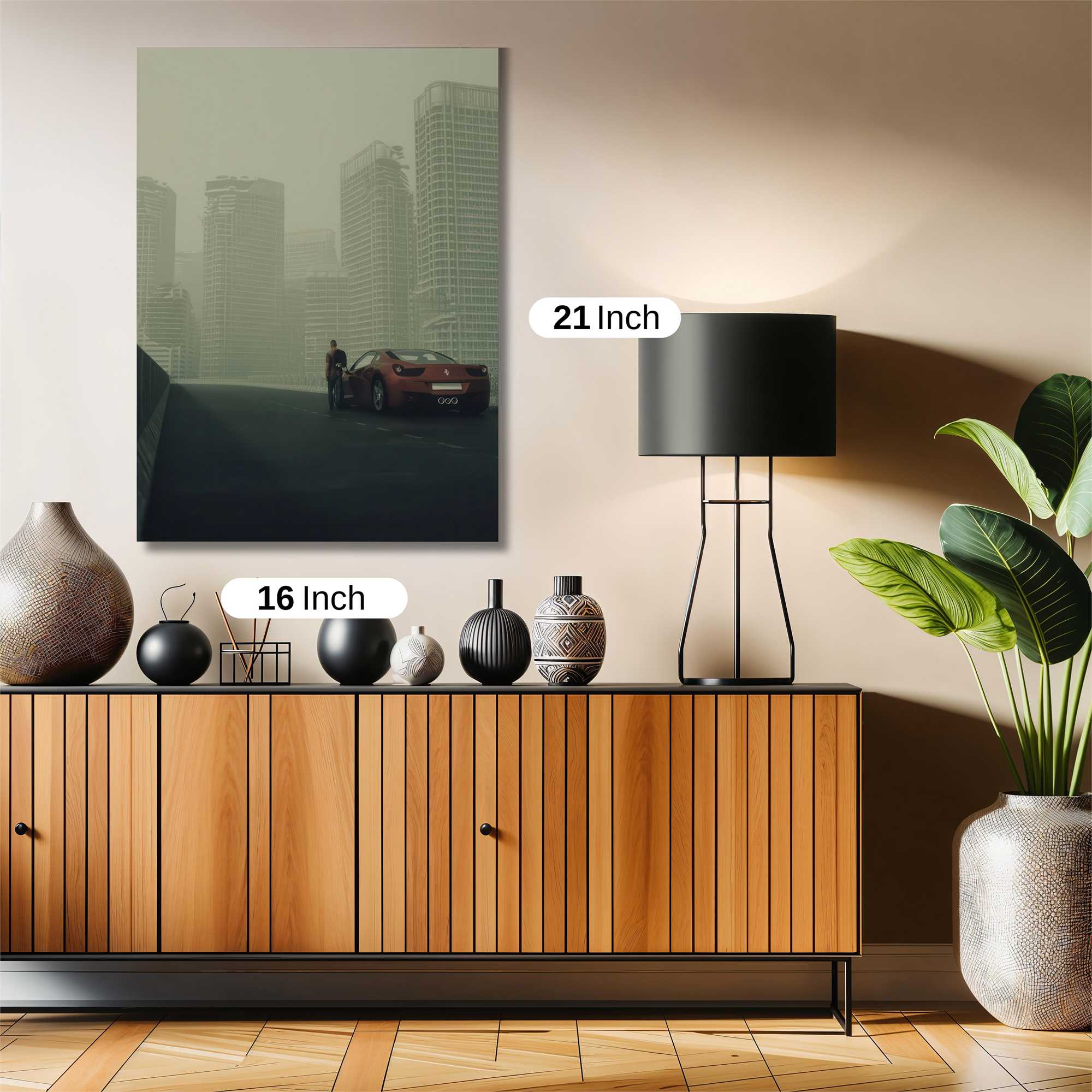 Urban Solitude Safe Wall Magnetic / M