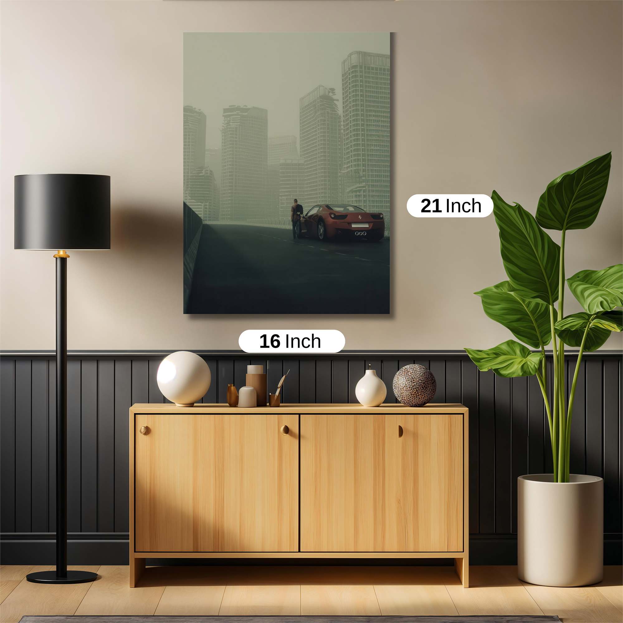 Urban Solitude Safe Wall Magnetic / M