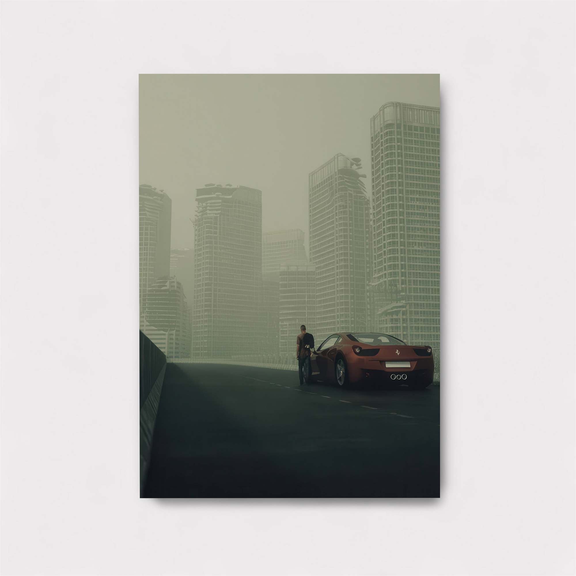 Urban Solitude Safe Wall Magnetic / M