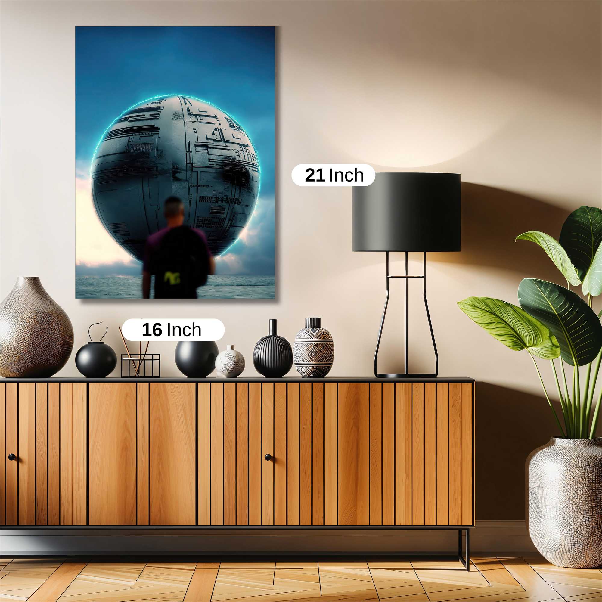 Sphere Enigma Safe Wall Magnetic / M