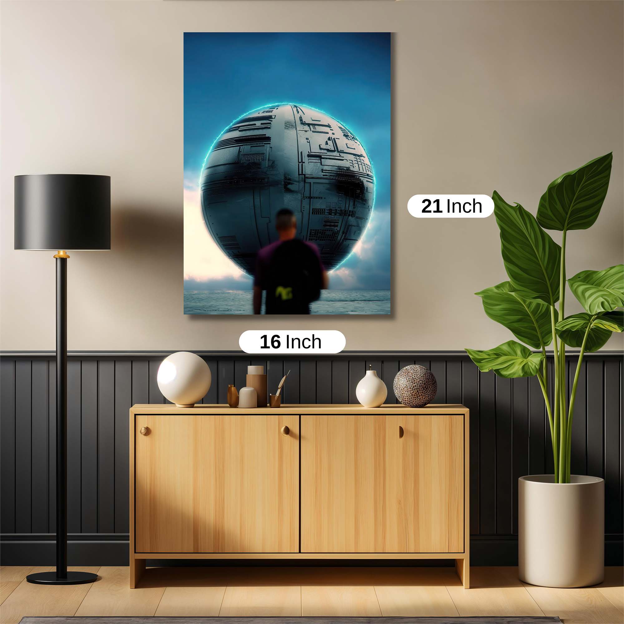 Sphere Enigma Safe Wall Magnetic / M