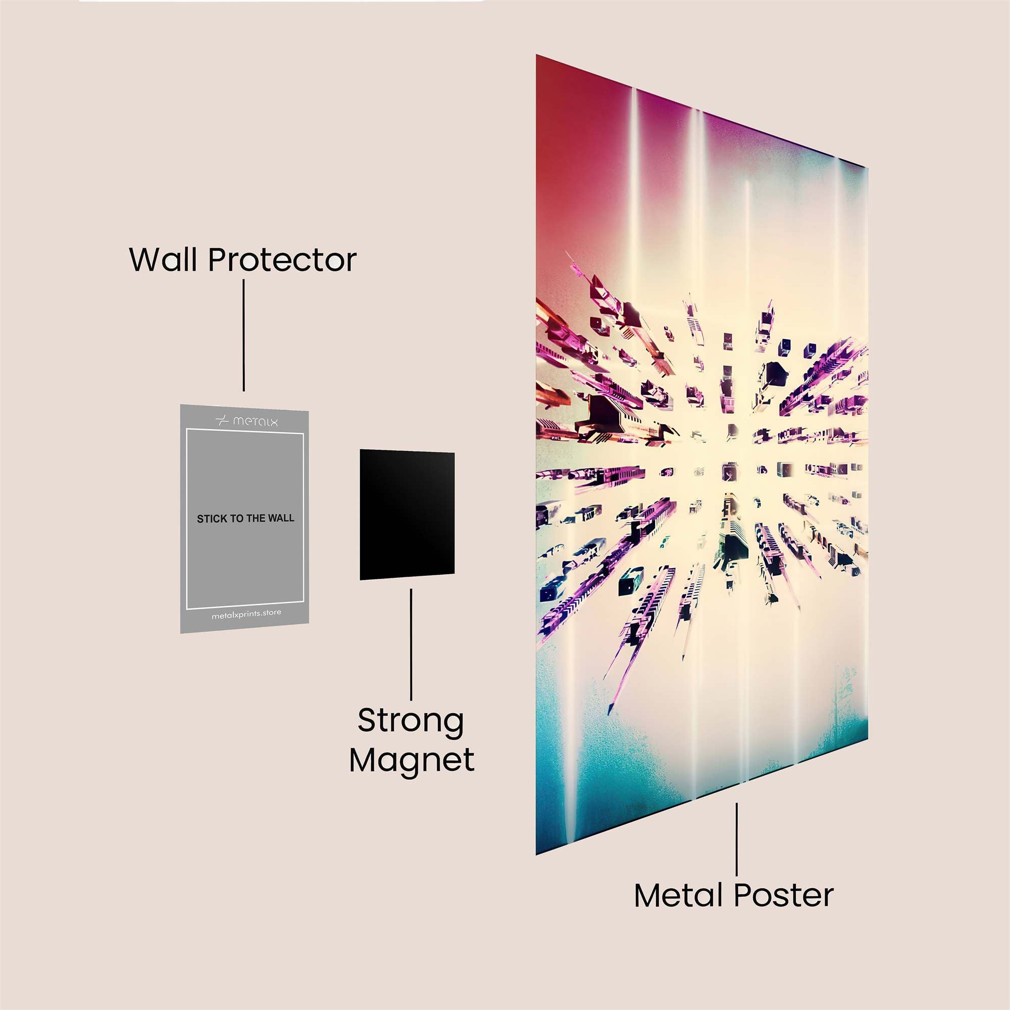 Digital Burst Safe Wall Magnetic / M