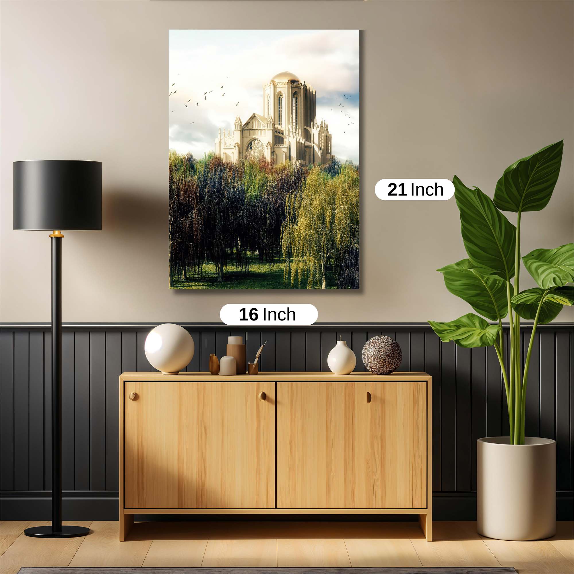 Cathedral Serenity Safe Wall Magnetic / M