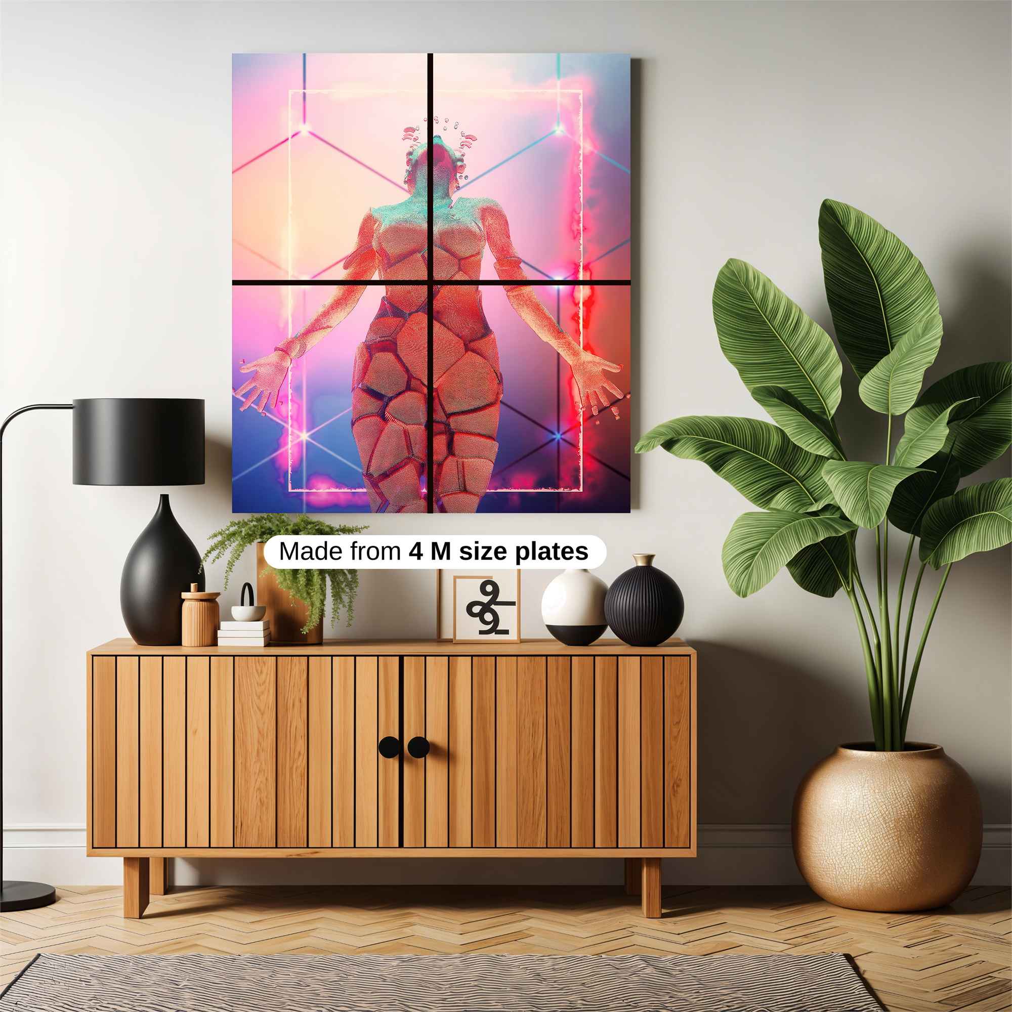 Fragmented Euphoria Safe Wall Magnetic / M