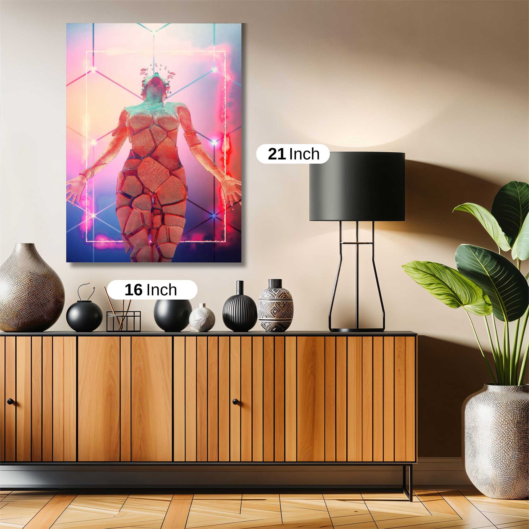 Fragmented Euphoria Safe Wall Magnetic / M