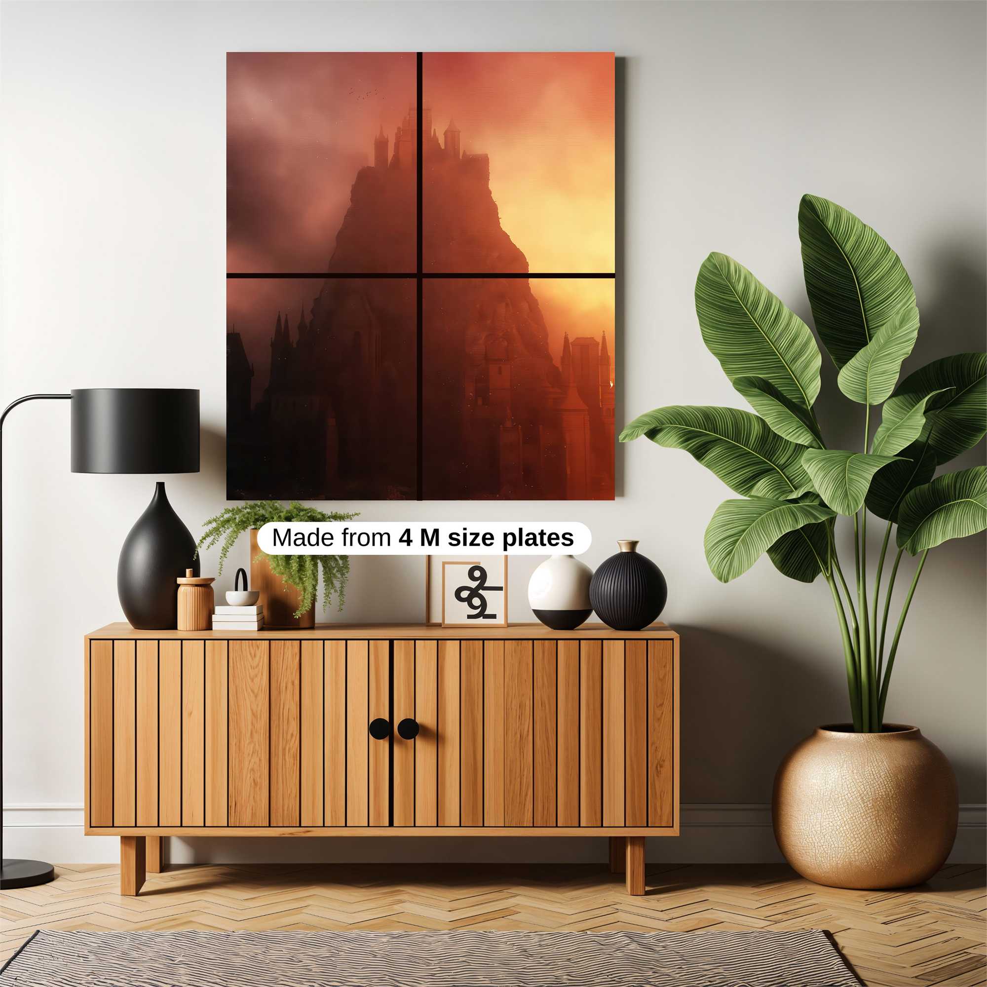 Mystic Fortress Safe Wall Magnetic / M