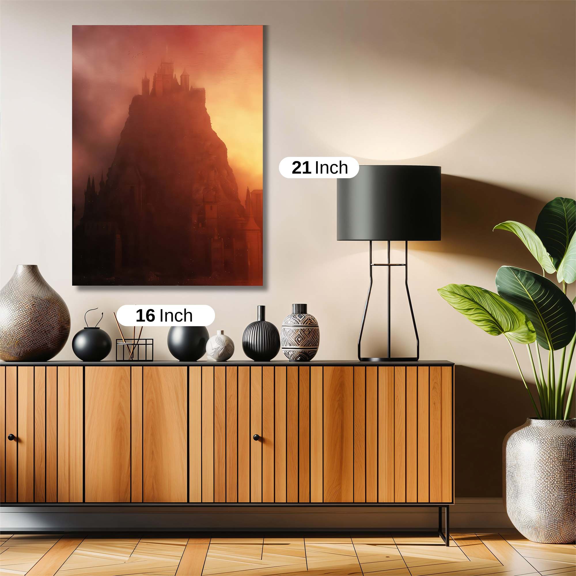 Mystic Fortress Safe Wall Magnetic / M