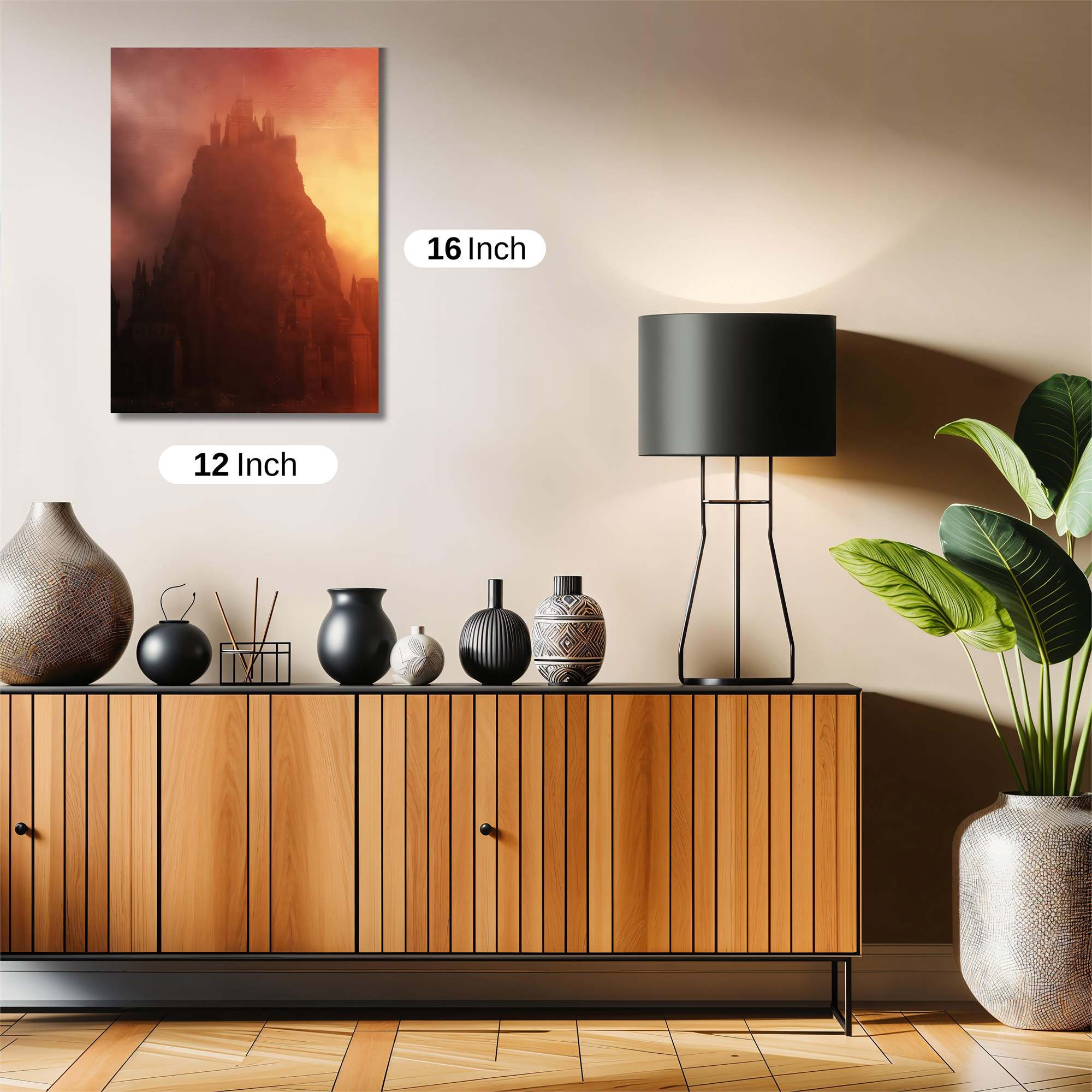 Mystic Fortress Safe Wall Magnetic / M