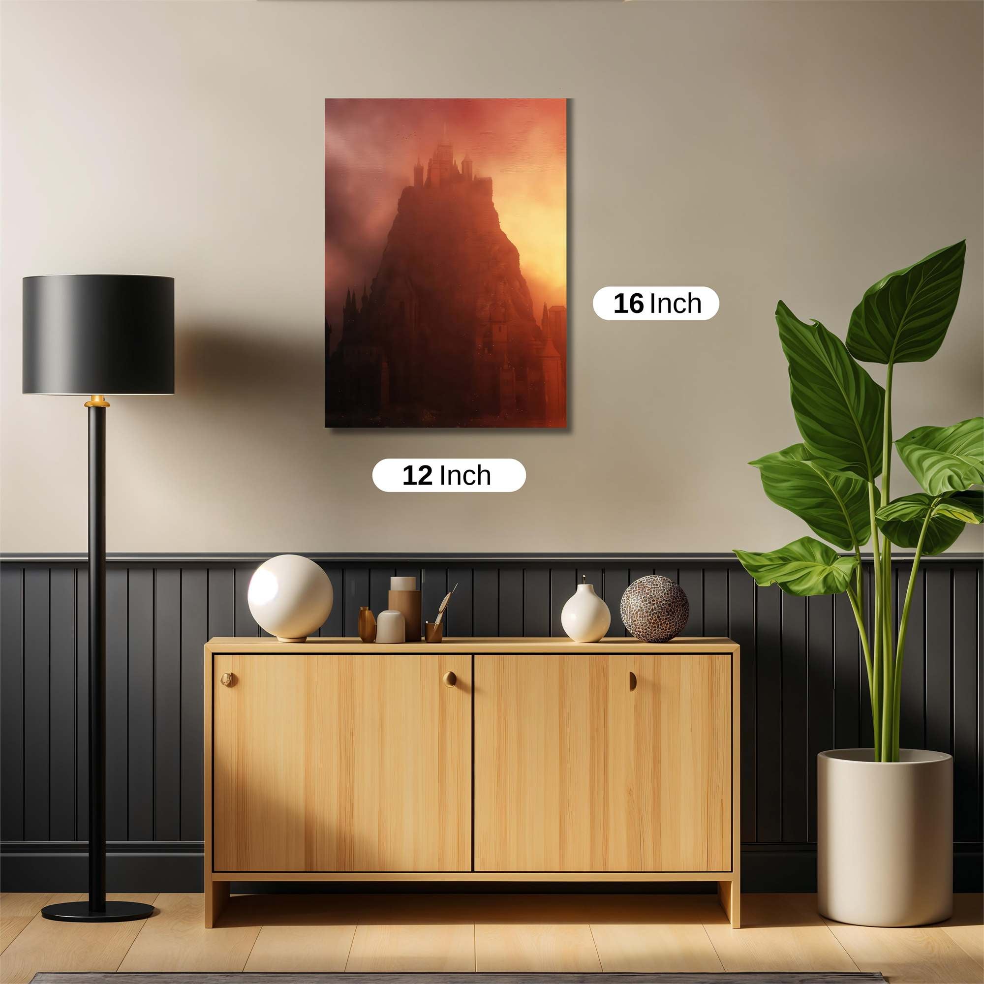 Mystic Fortress Safe Wall Magnetic / M