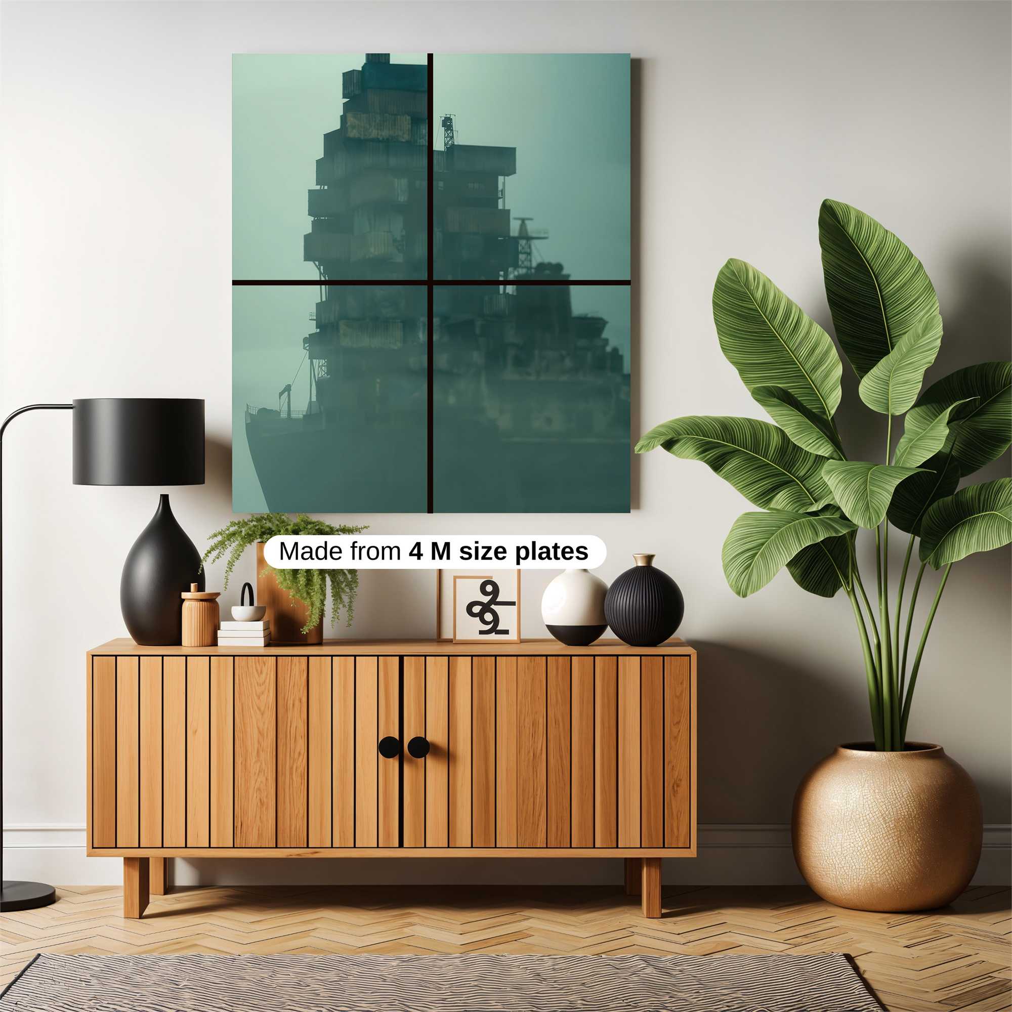 Foggy Vessel Safe Wall Magnetic / M