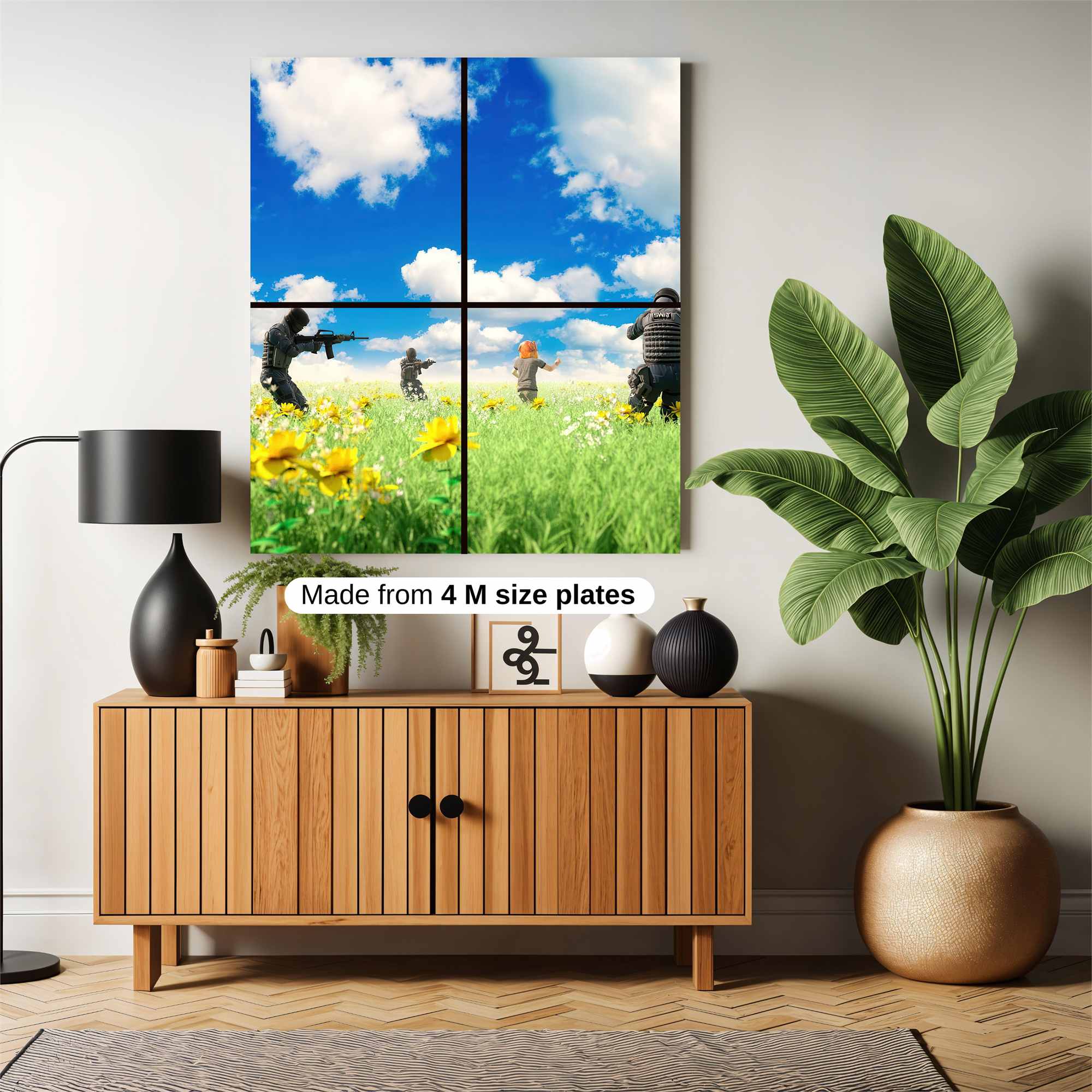 Pastoral Tension Safe Wall Magnetic / M