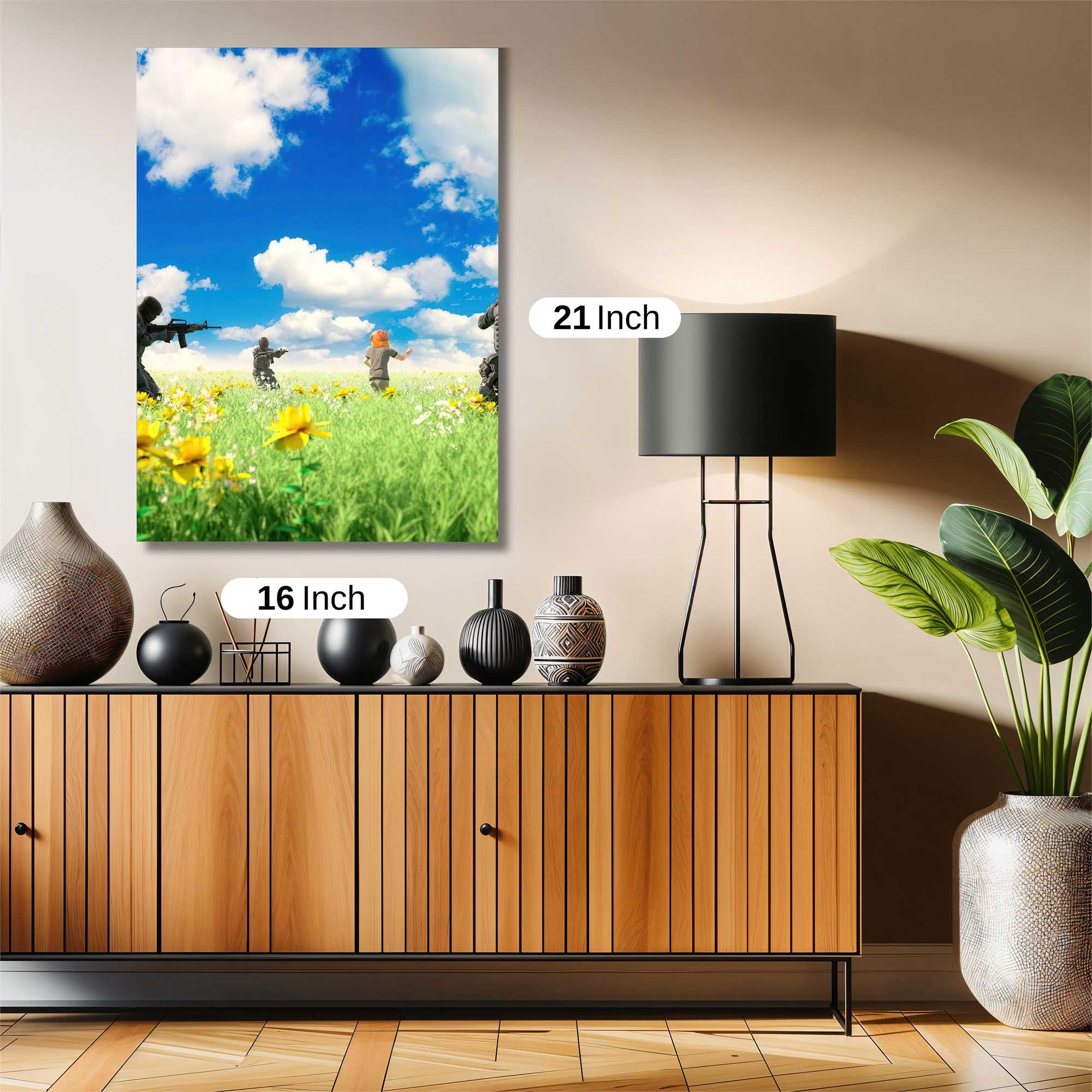 Pastoral Tension Safe Wall Magnetic / M