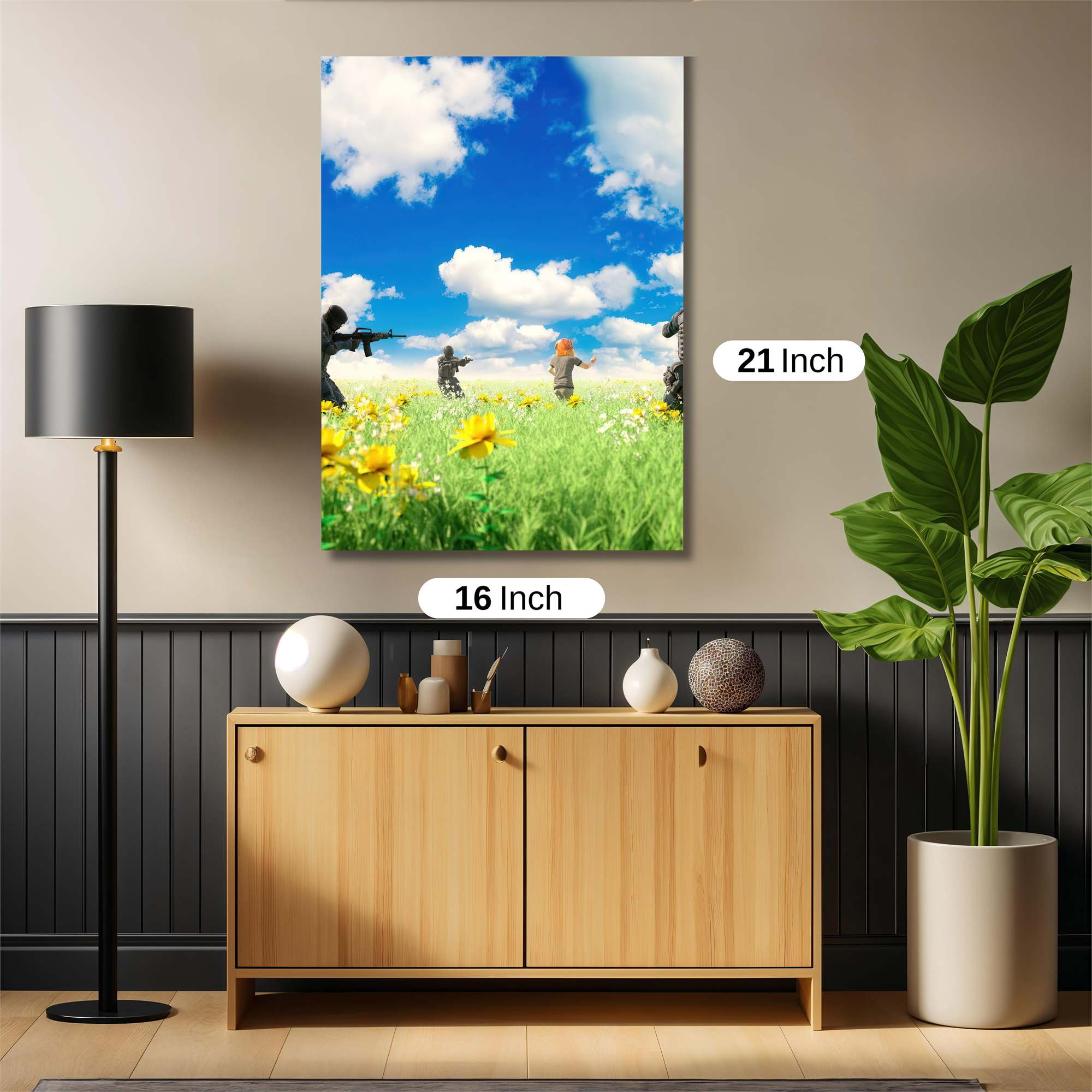 Pastoral Tension Safe Wall Magnetic / M