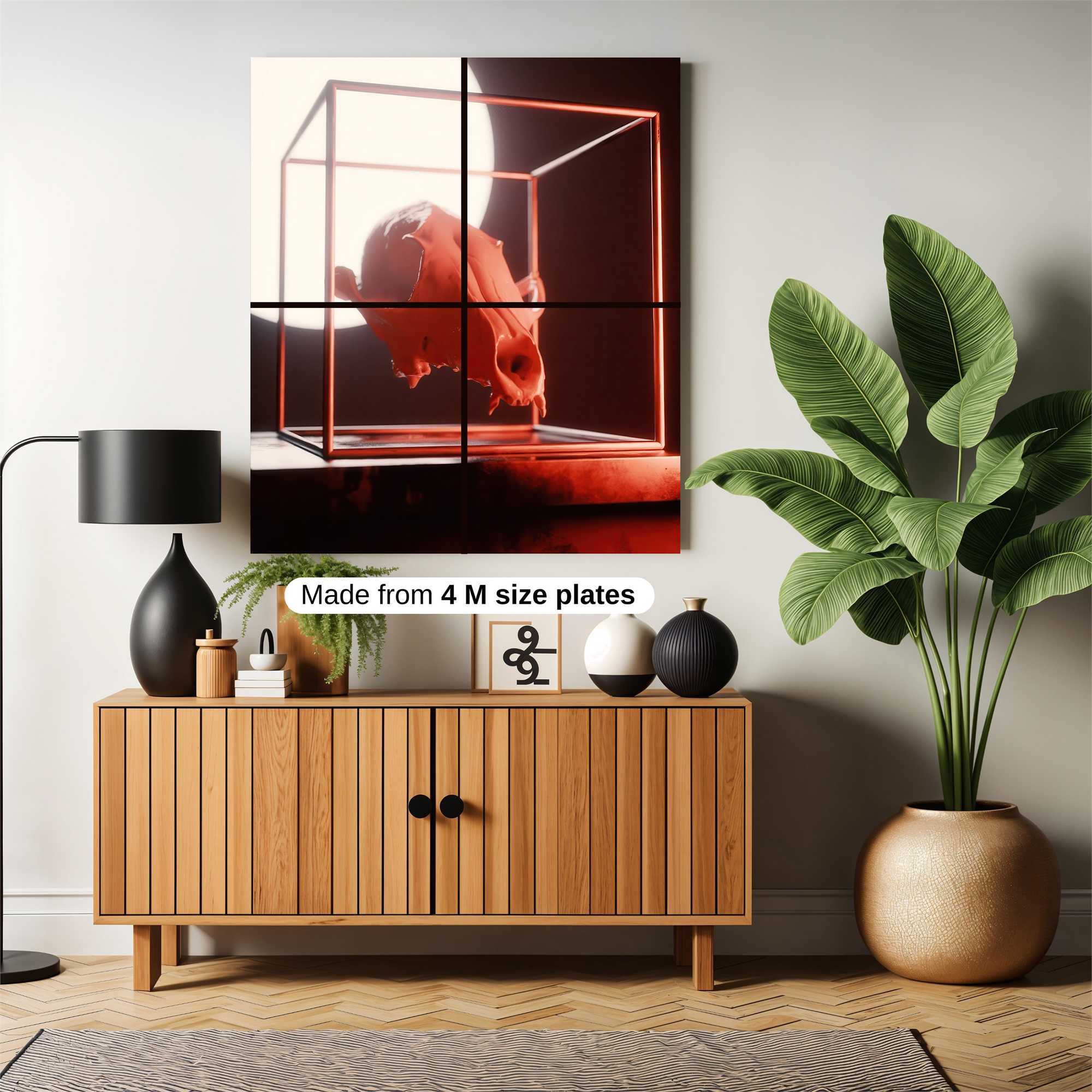 Crimson Enclosure Safe Wall Magnetic / M