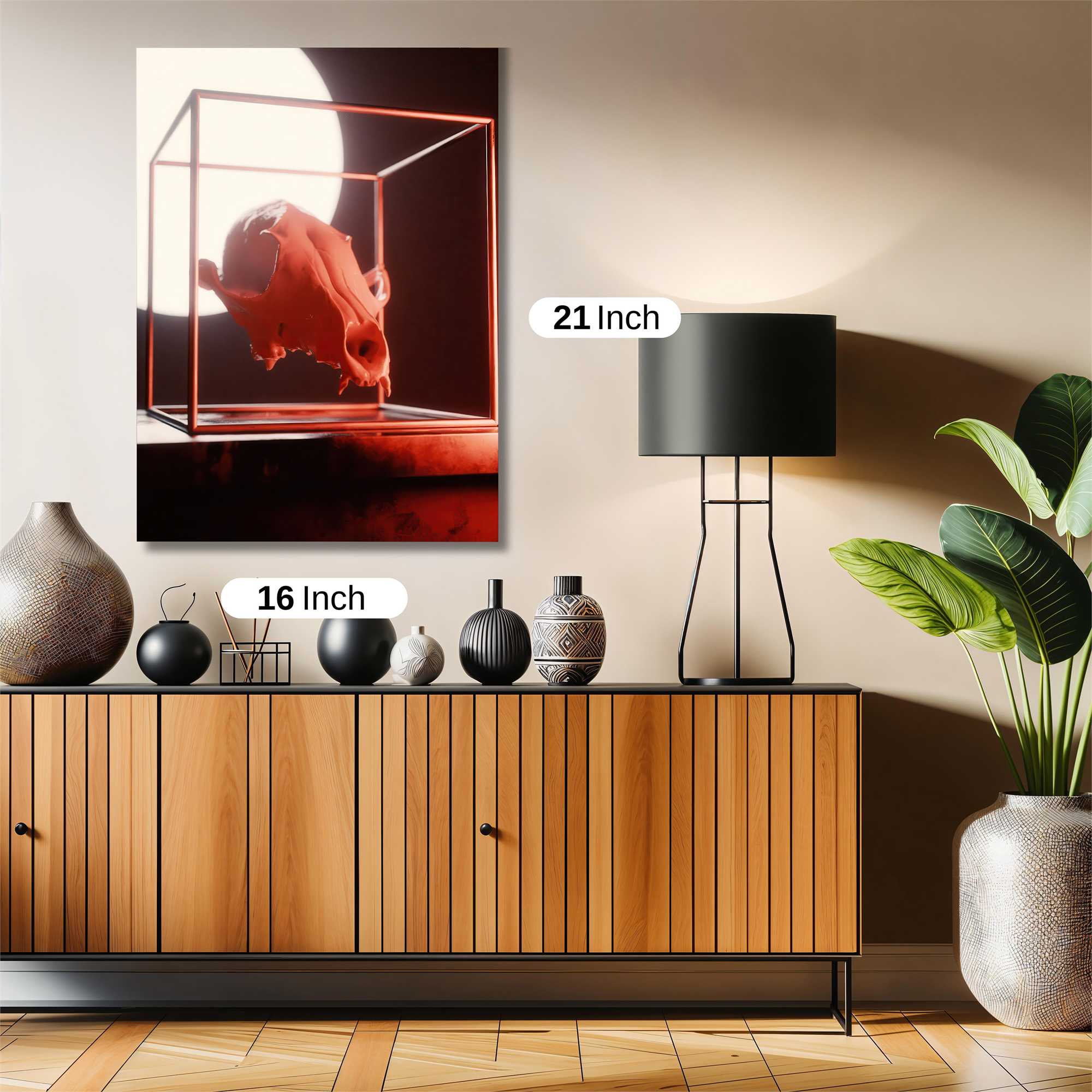 Crimson Enclosure Safe Wall Magnetic / M