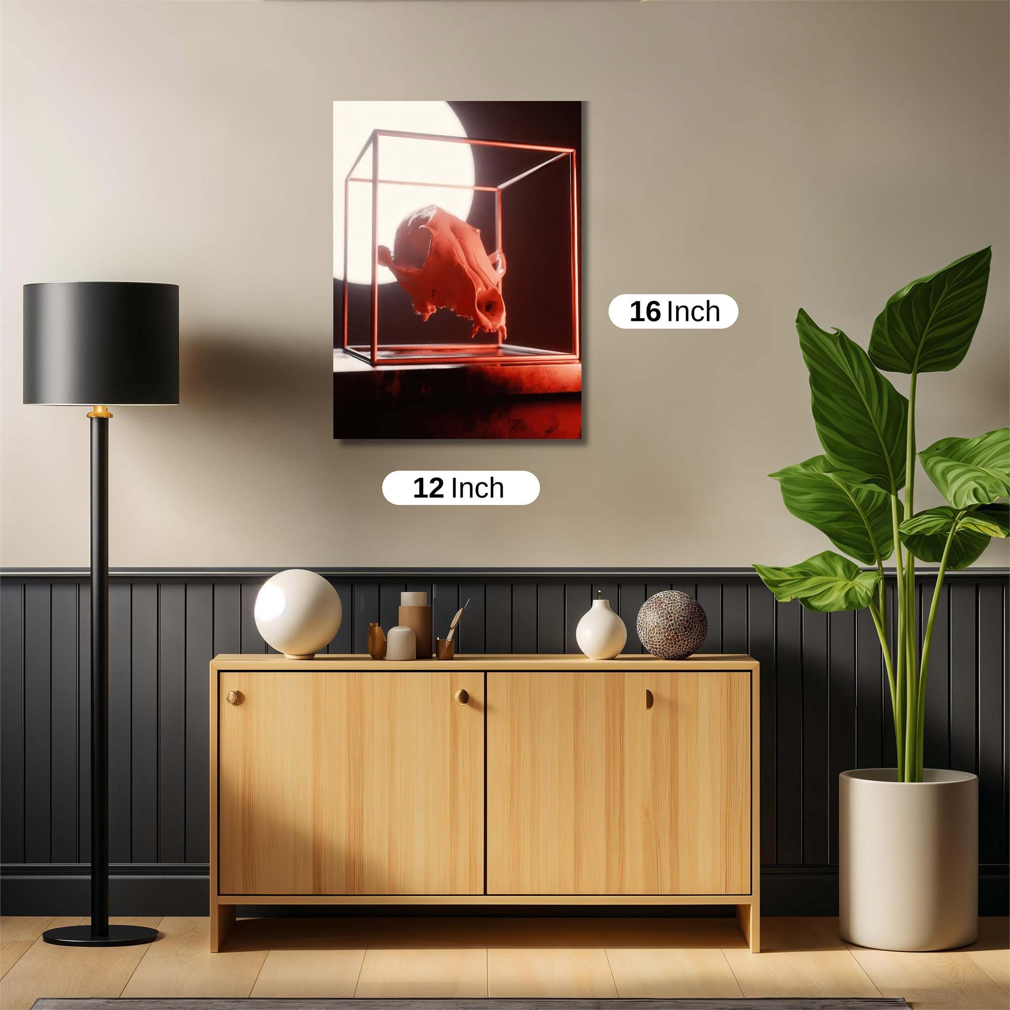 Crimson Enclosure Safe Wall Magnetic / M