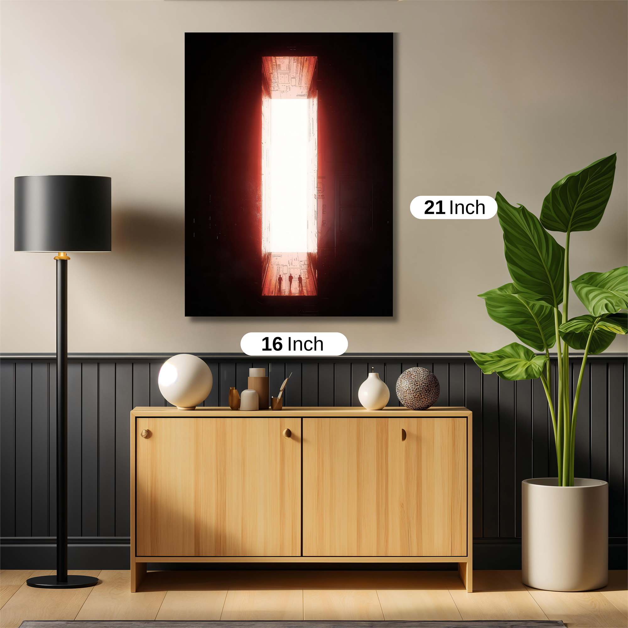 Portal Luminescence Safe Wall Magnetic / M