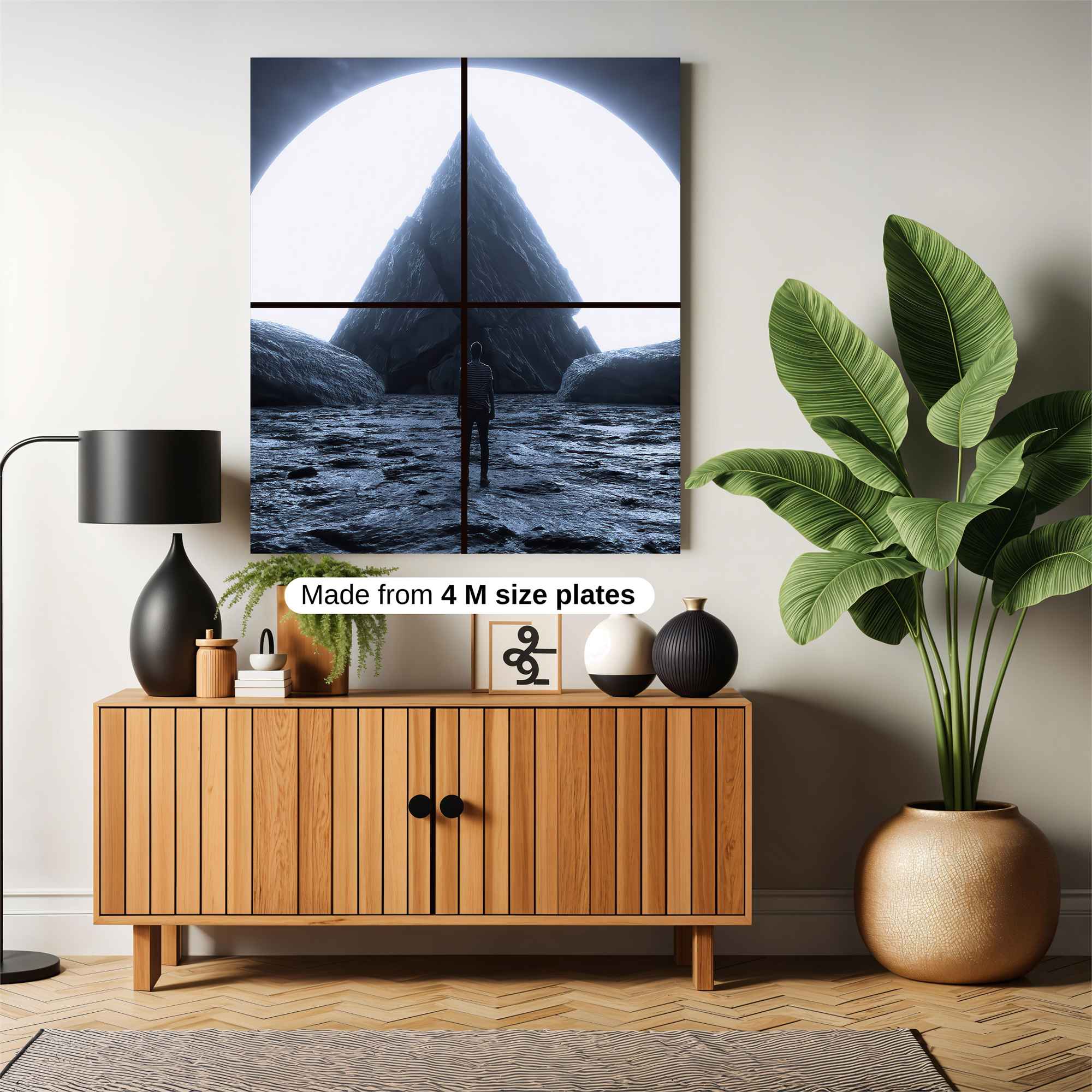 Pyramid Echoes Safe Wall Magnetic / M