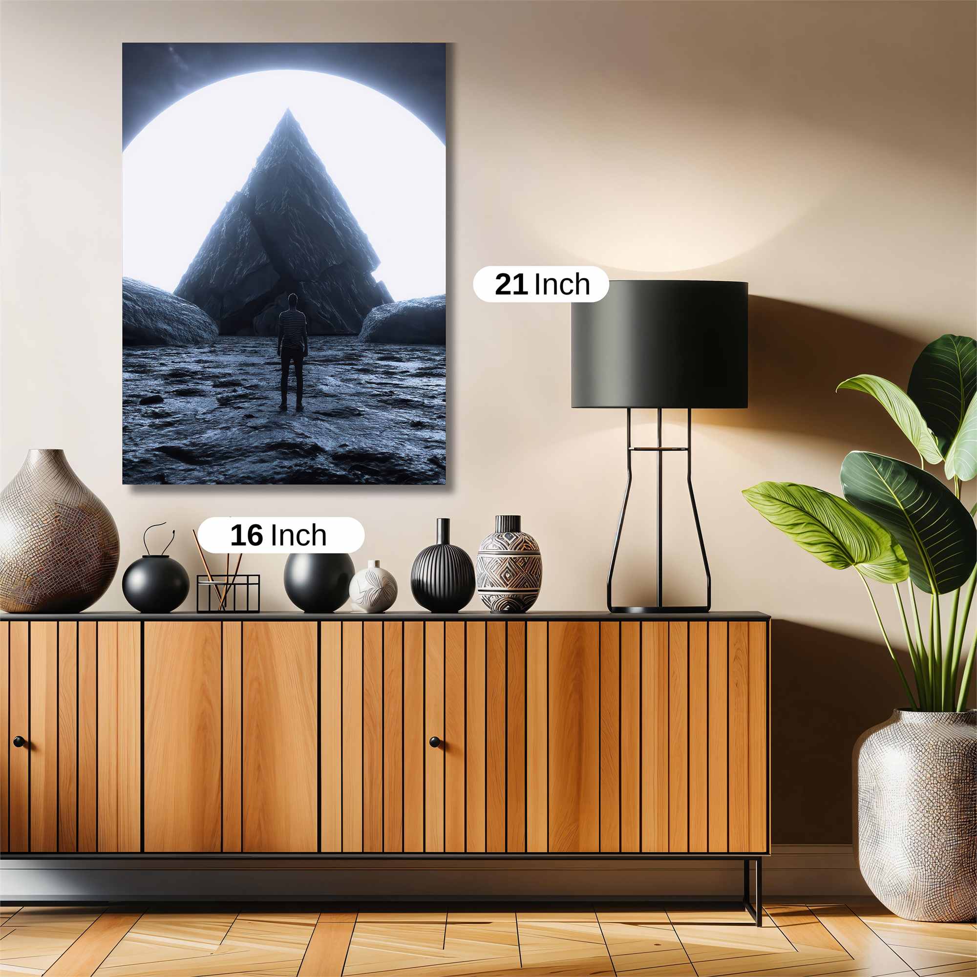 Pyramid Echoes Safe Wall Magnetic / M