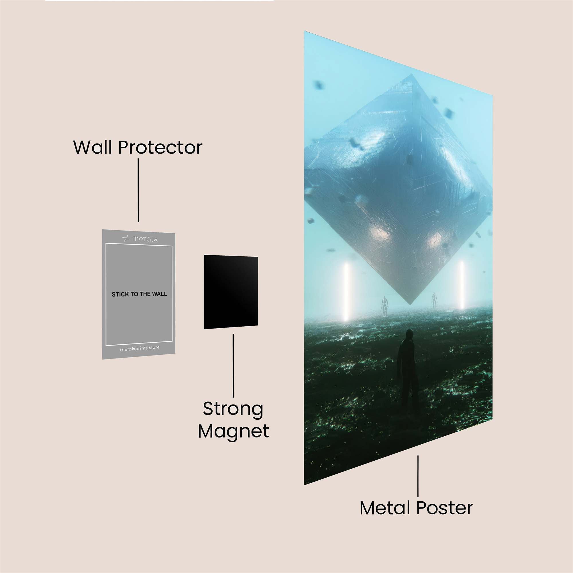Future Ascension Safe Wall Magnetic / M