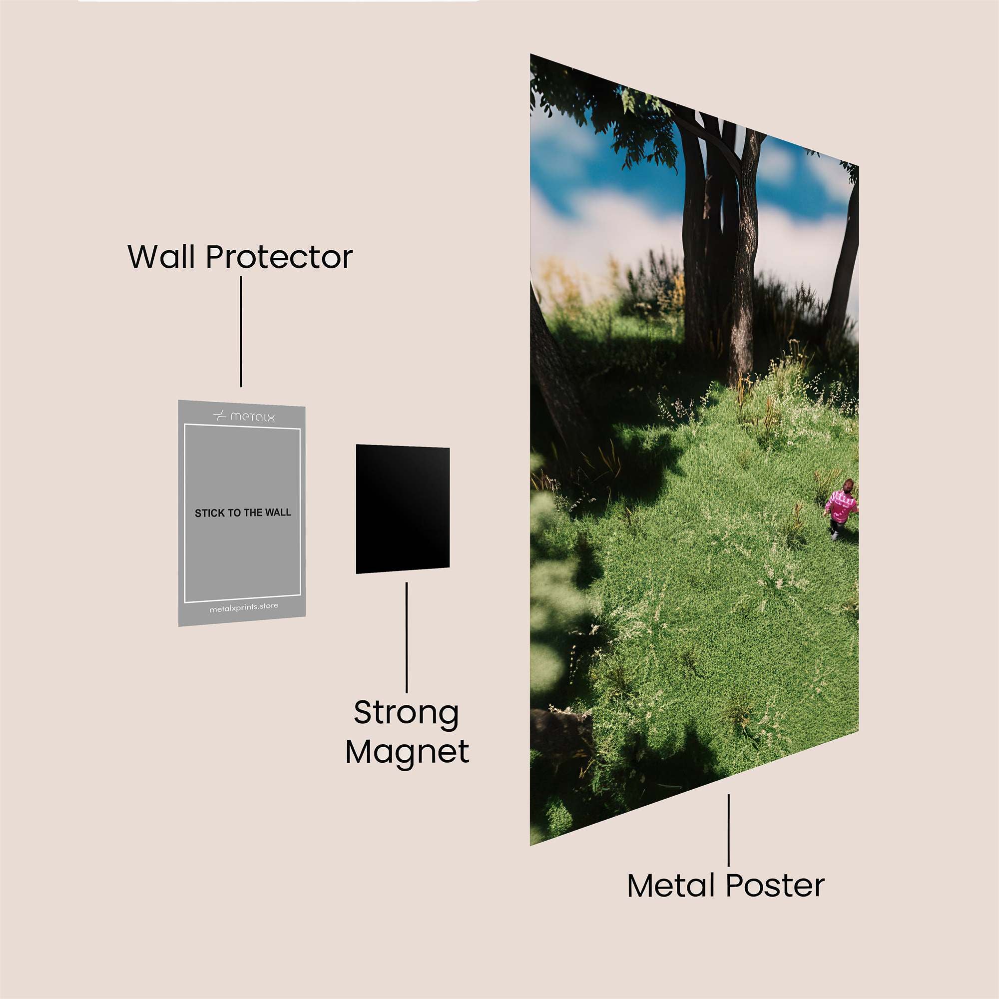Cerberus Passage Safe Wall Magnetic / M