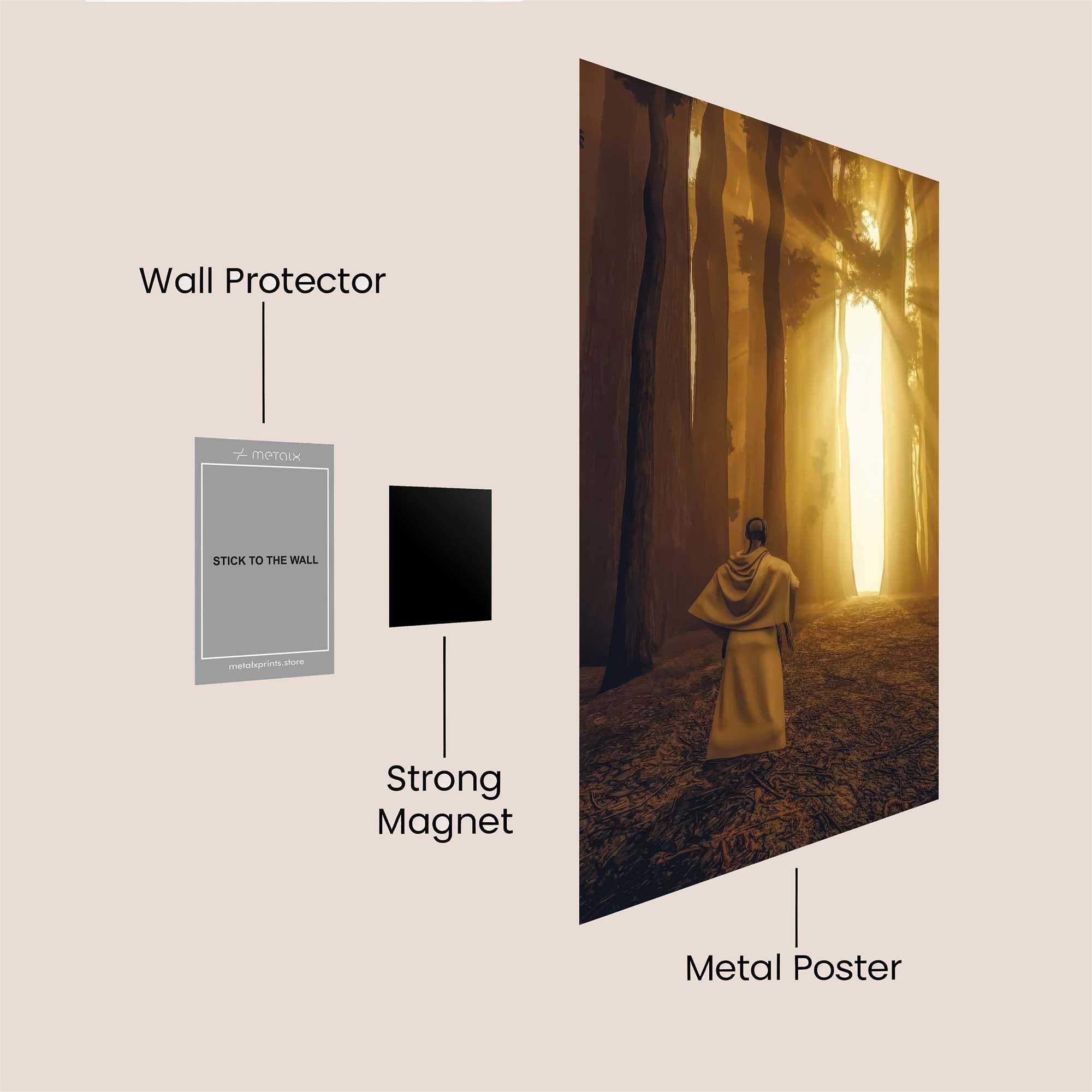 Forest Radiance Safe Wall Magnetic / M