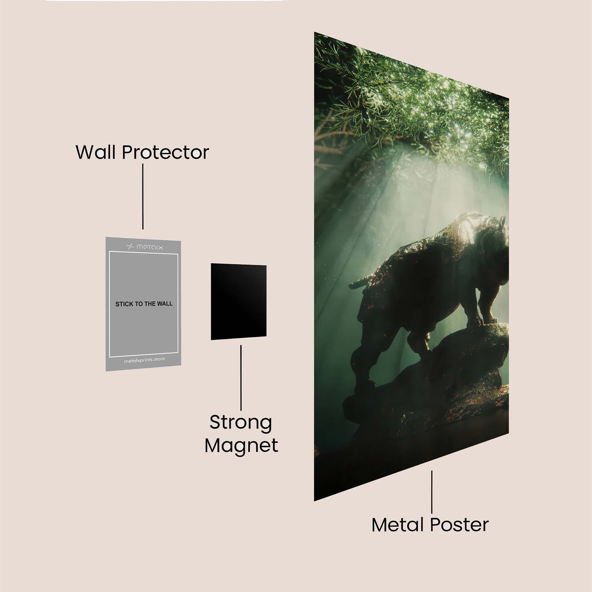 Majestic Reverie Safe Wall Magnetic / M