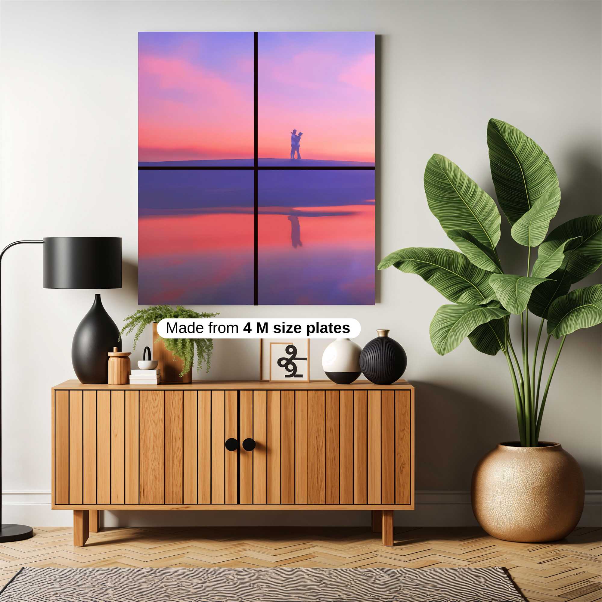 Silhouette Serenity Safe Wall Magnetic / M