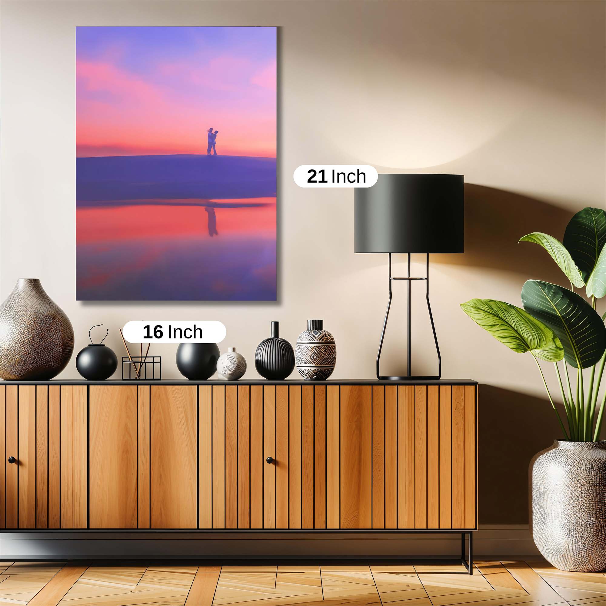 Silhouette Serenity Safe Wall Magnetic / M