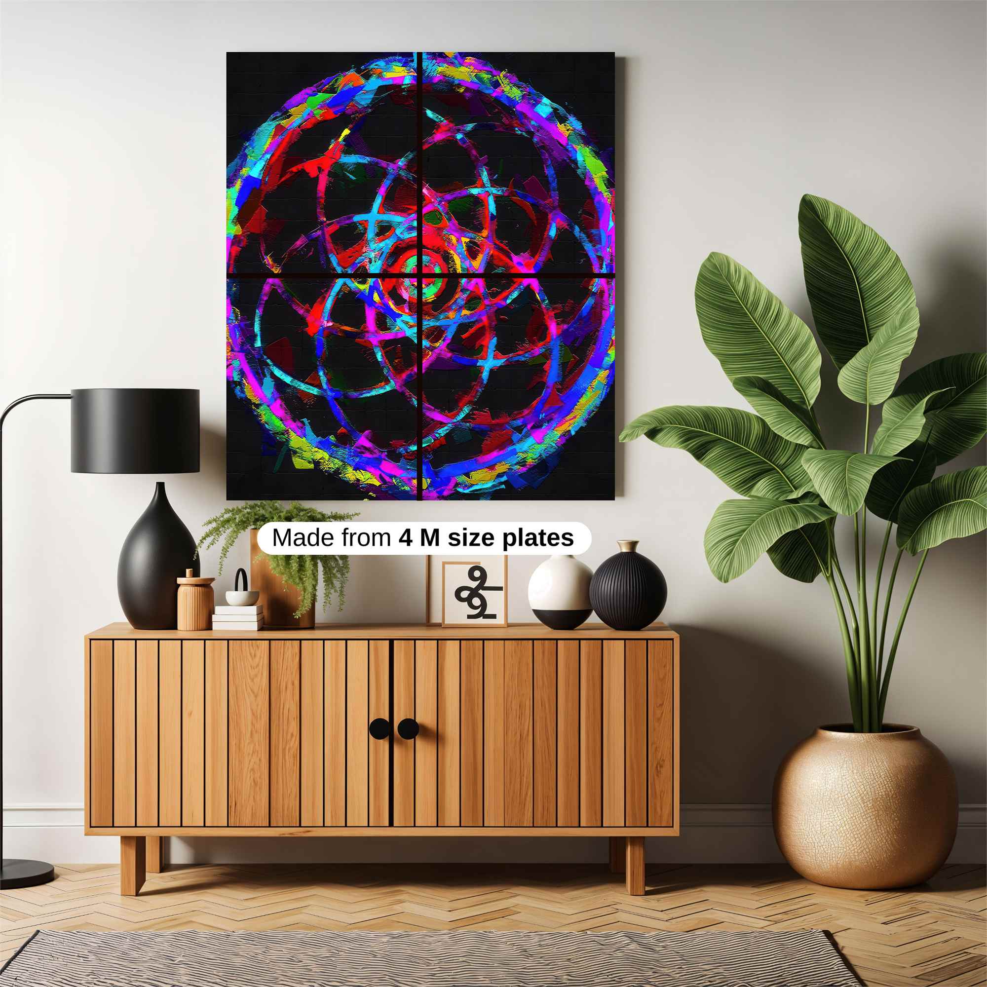 Mandalic Vortex Safe Wall Magnetic / M