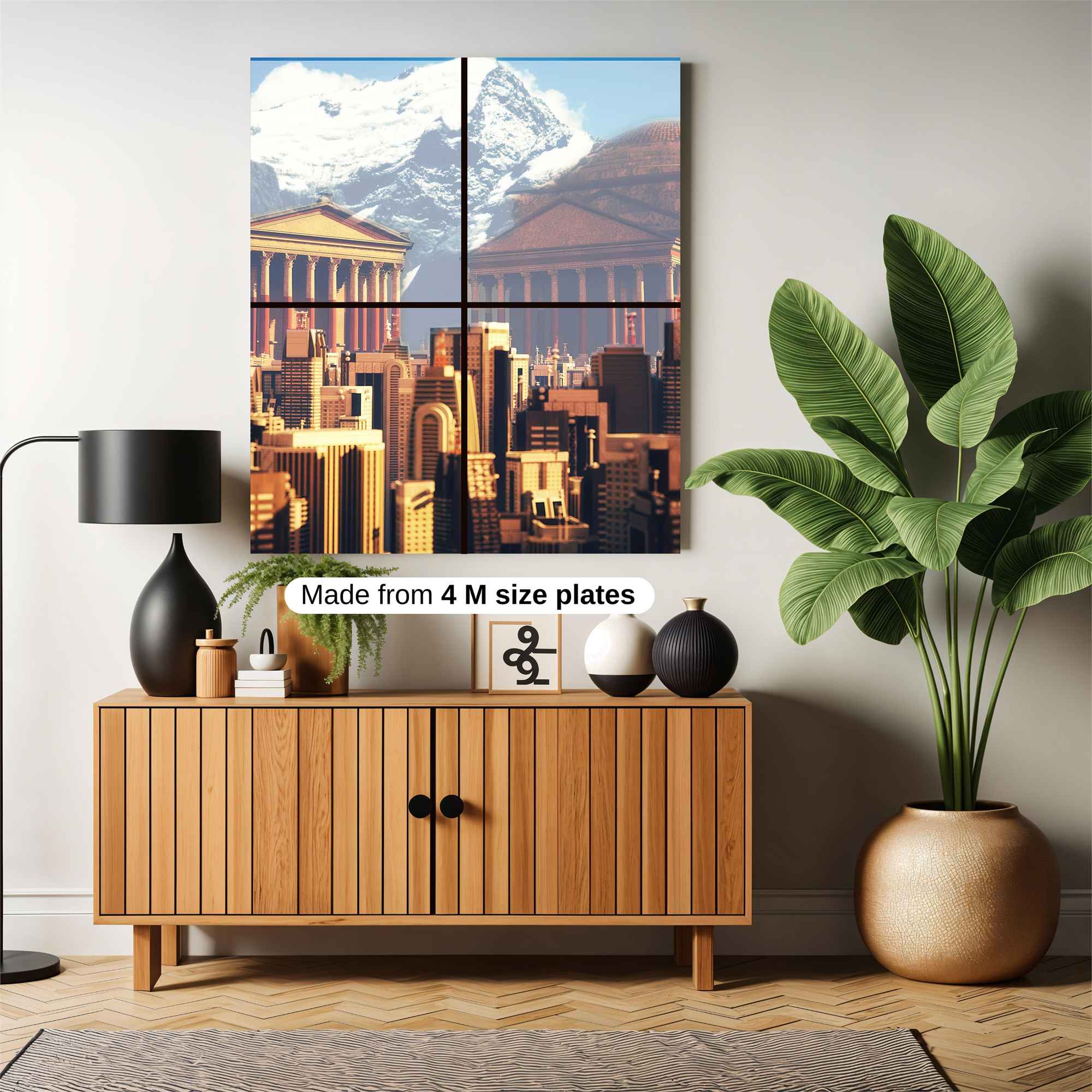 Mythical Metropolis Safe Wall Magnetic / M