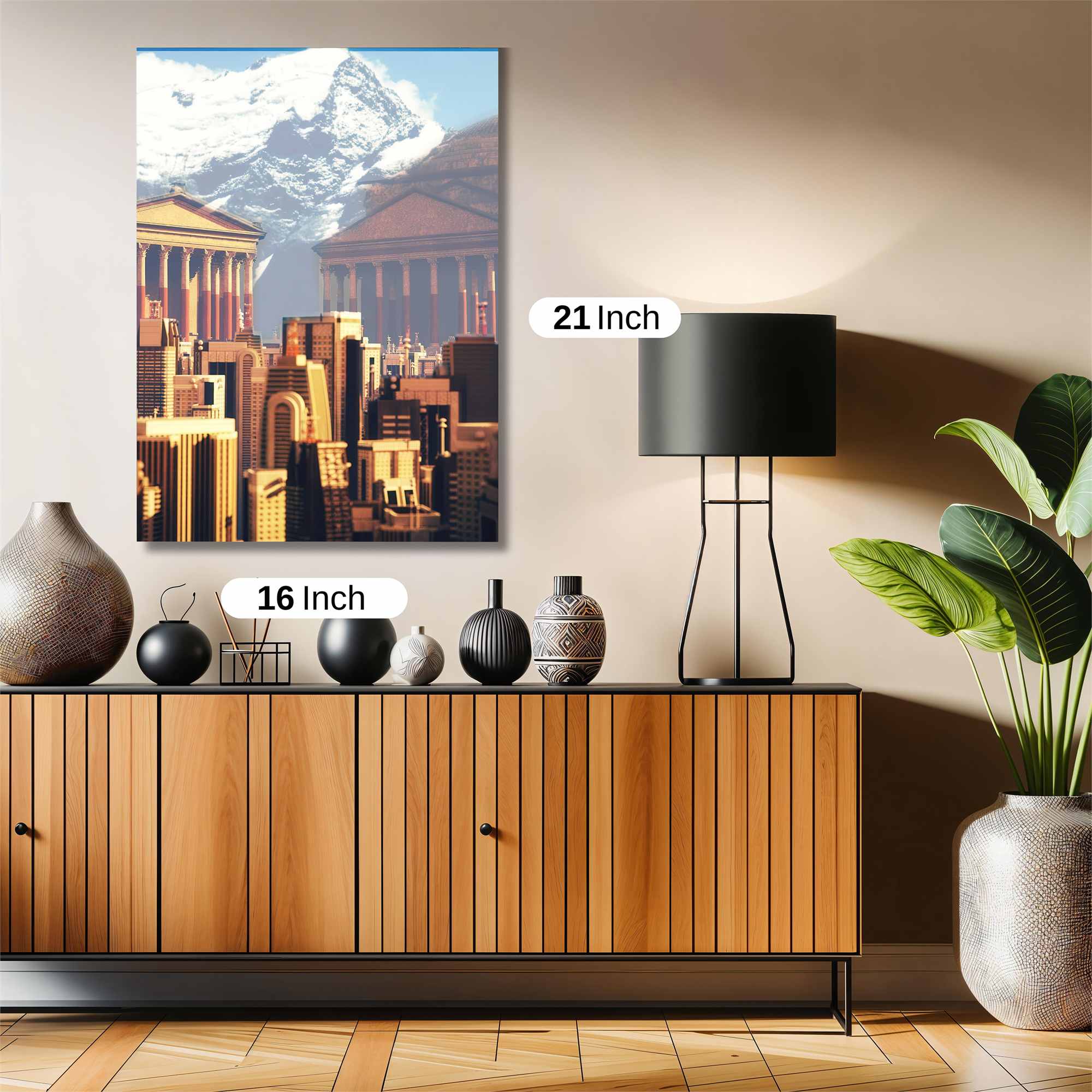 Mythical Metropolis Safe Wall Magnetic / M