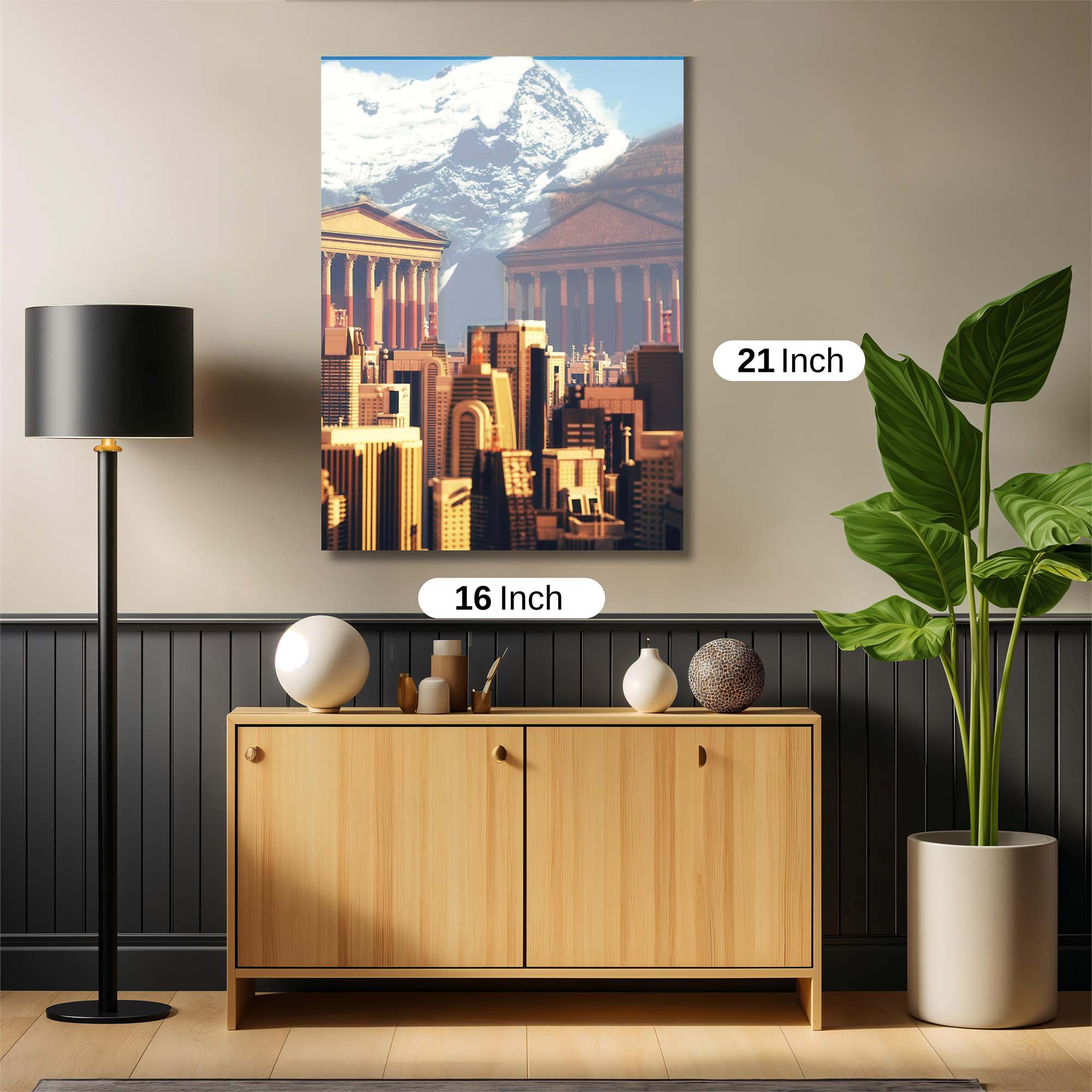 Mythical Metropolis Safe Wall Magnetic / M