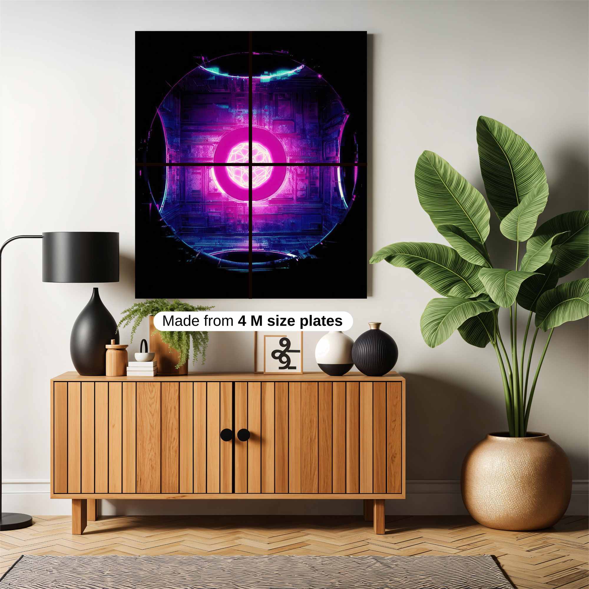 Neon Nexus Safe Wall Magnetic / M