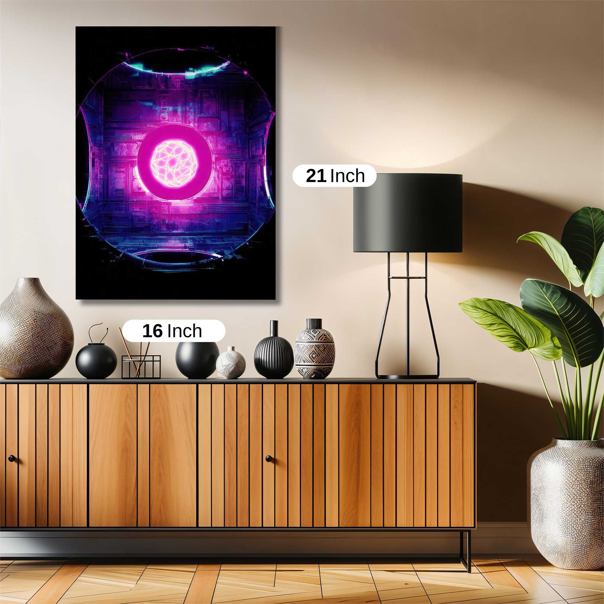 Neon Nexus Safe Wall Magnetic / M