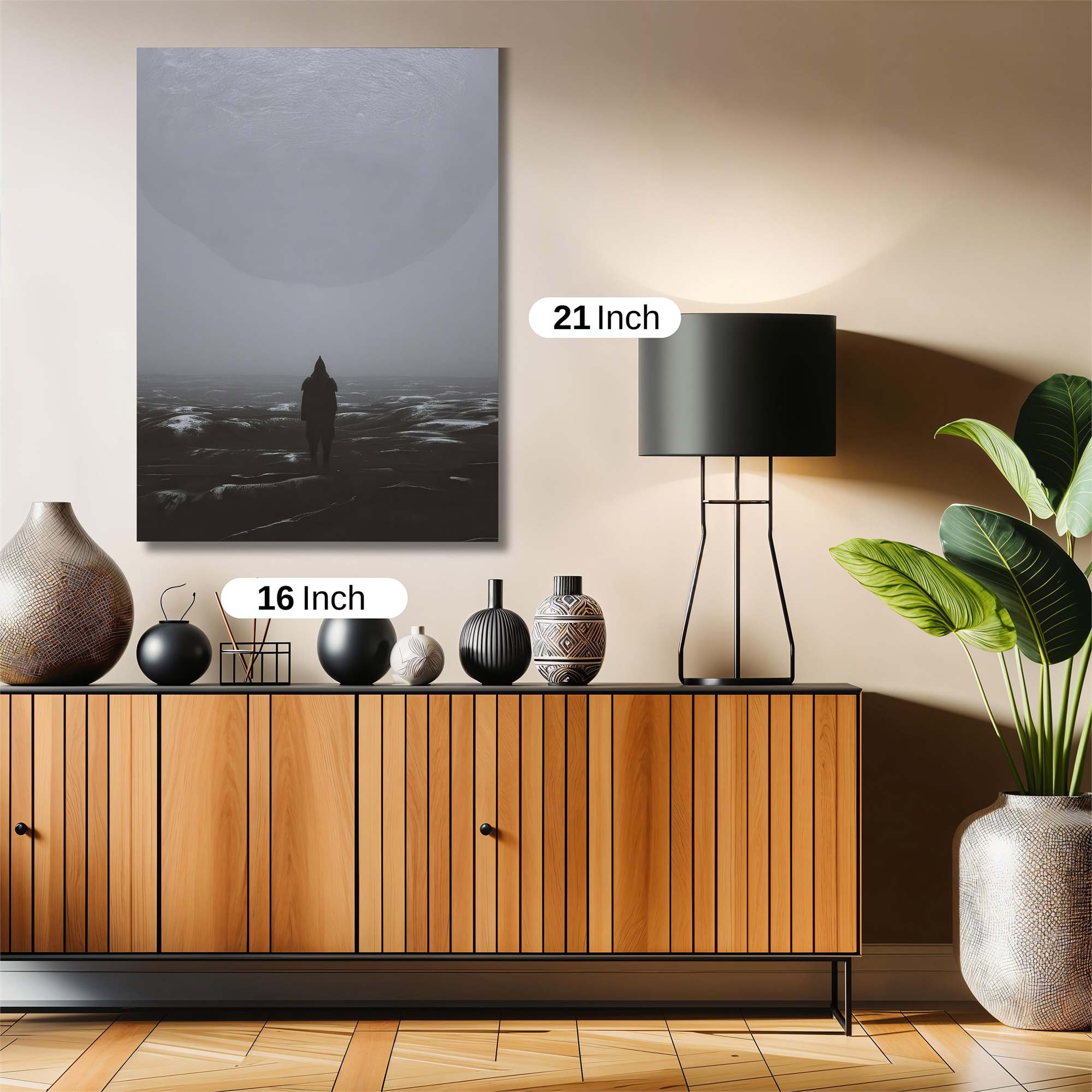 Lunar Solitude Safe Wall Magnetic / M