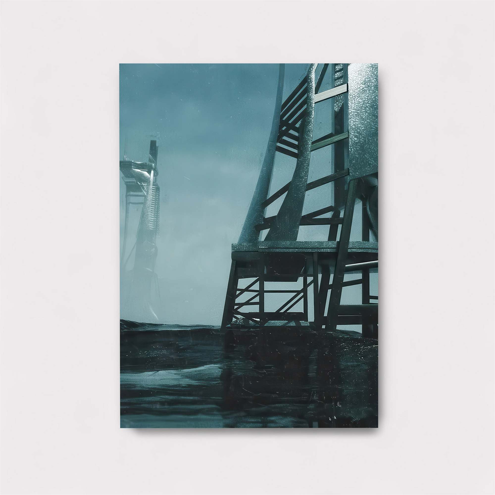 Futuristic Solitude Safe Wall Magnetic / M