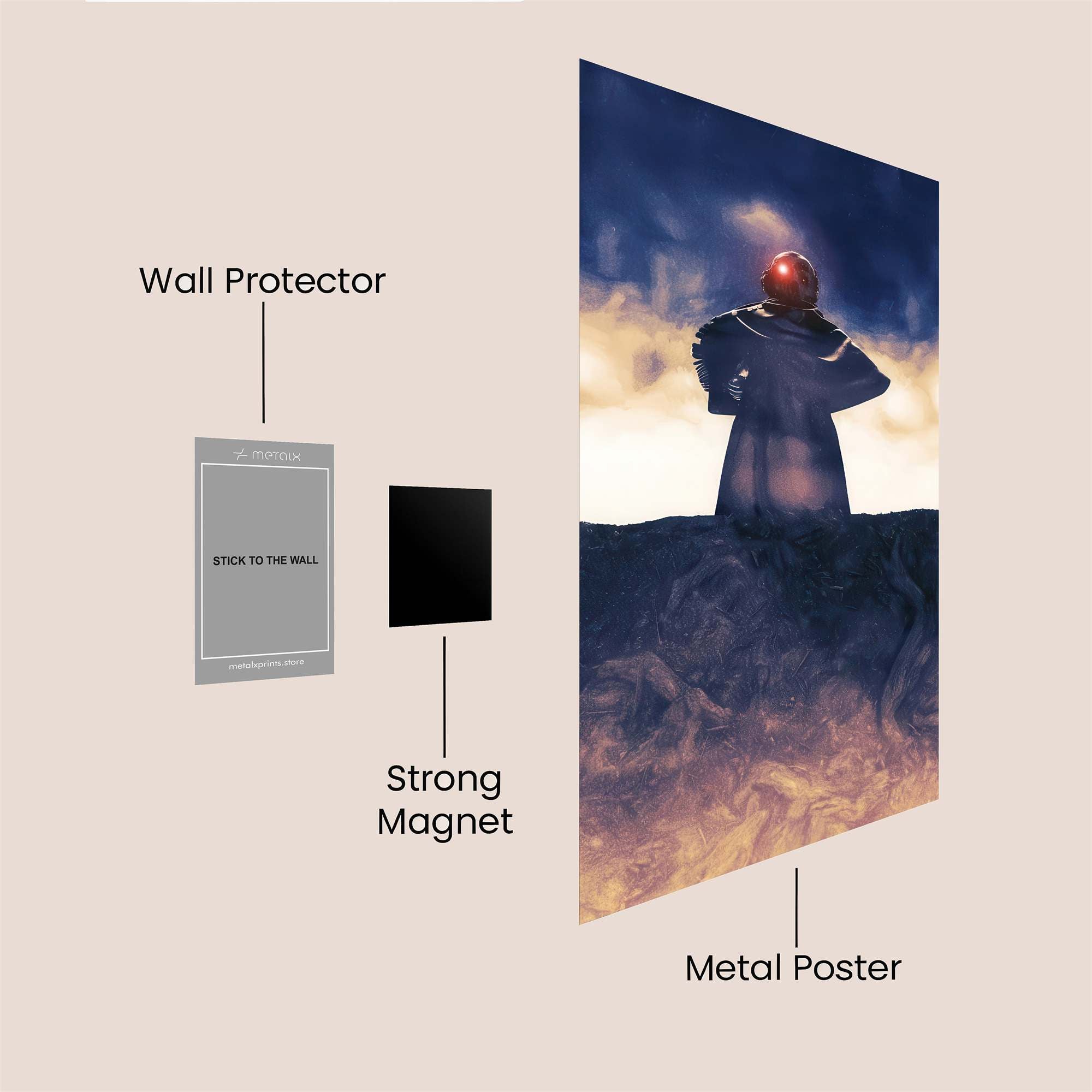 Mystic Enigma Safe Wall Magnetic / M