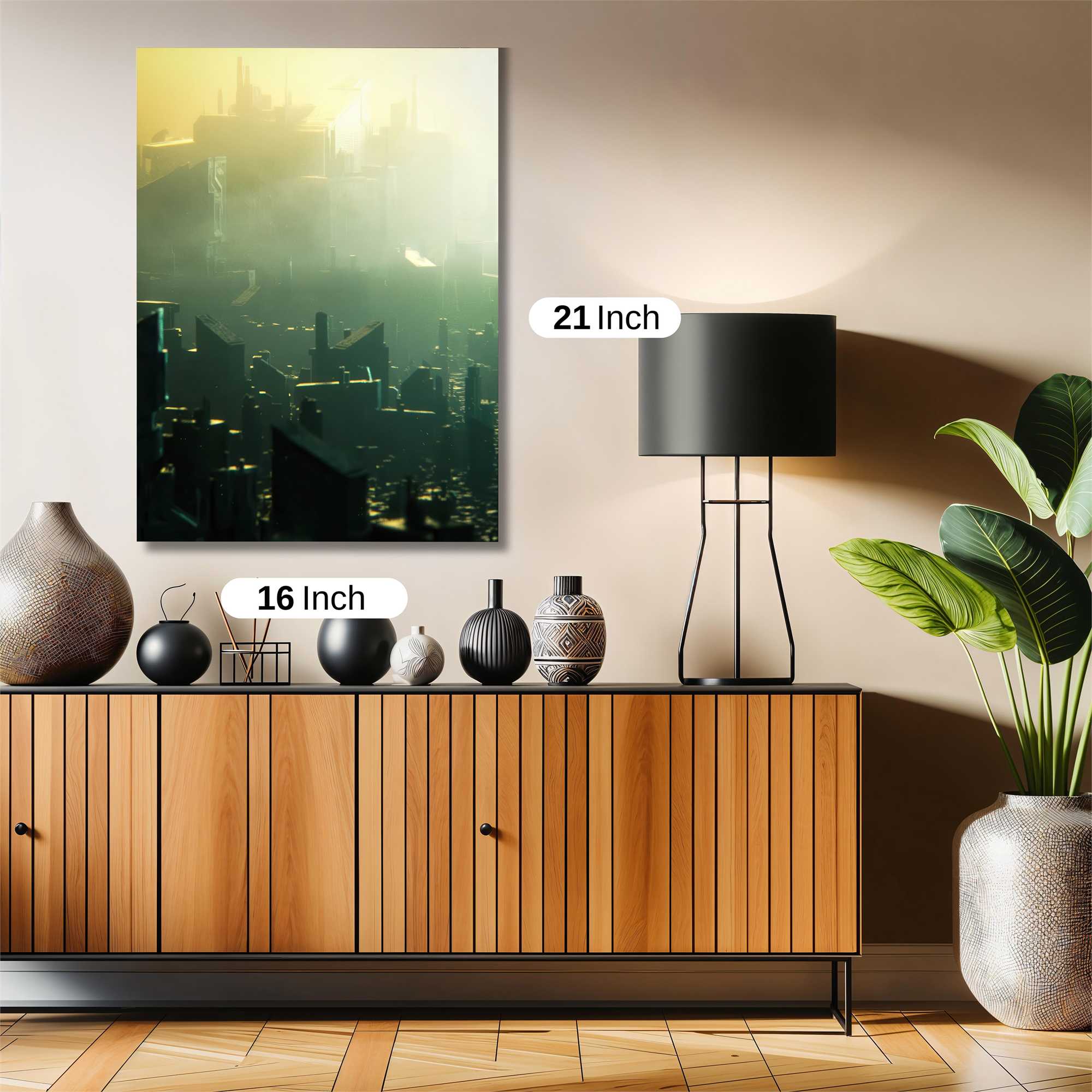 Futuristic Haze Safe Wall Magnetic / M