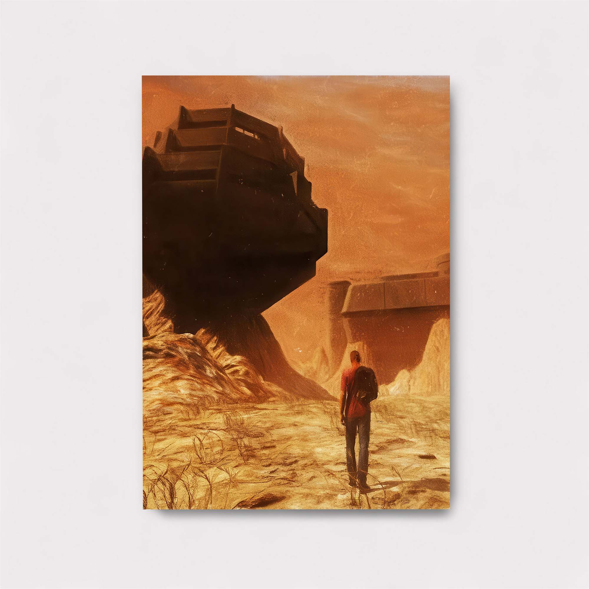 Martian Solitude Safe Wall Magnetic / M