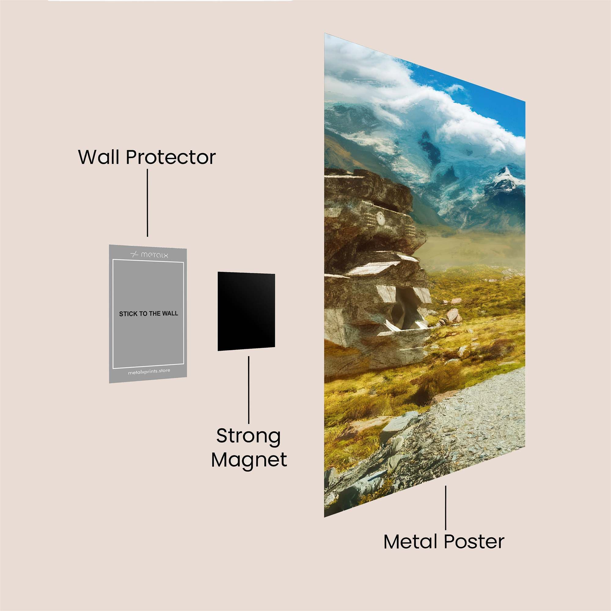Ethereal Gateway Safe Wall Magnetic / M