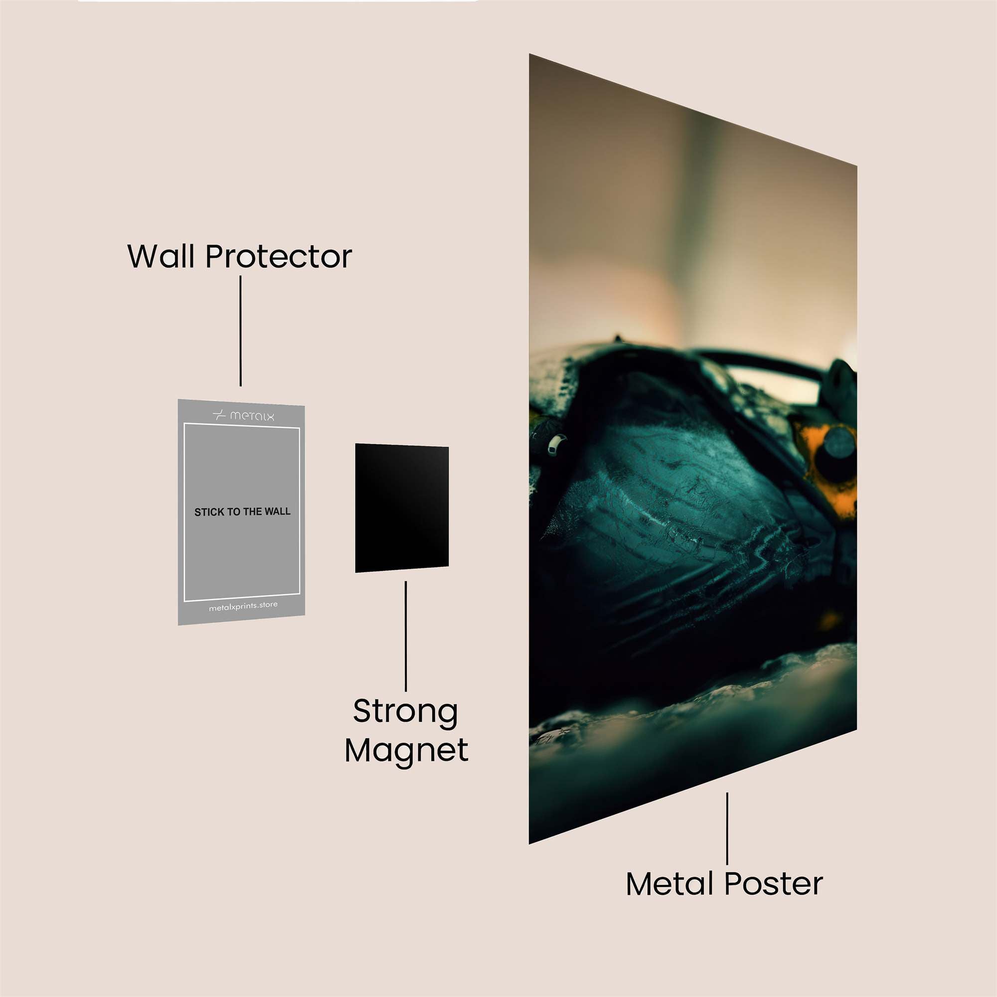 Shattered Nexus Safe Wall Magnetic / M