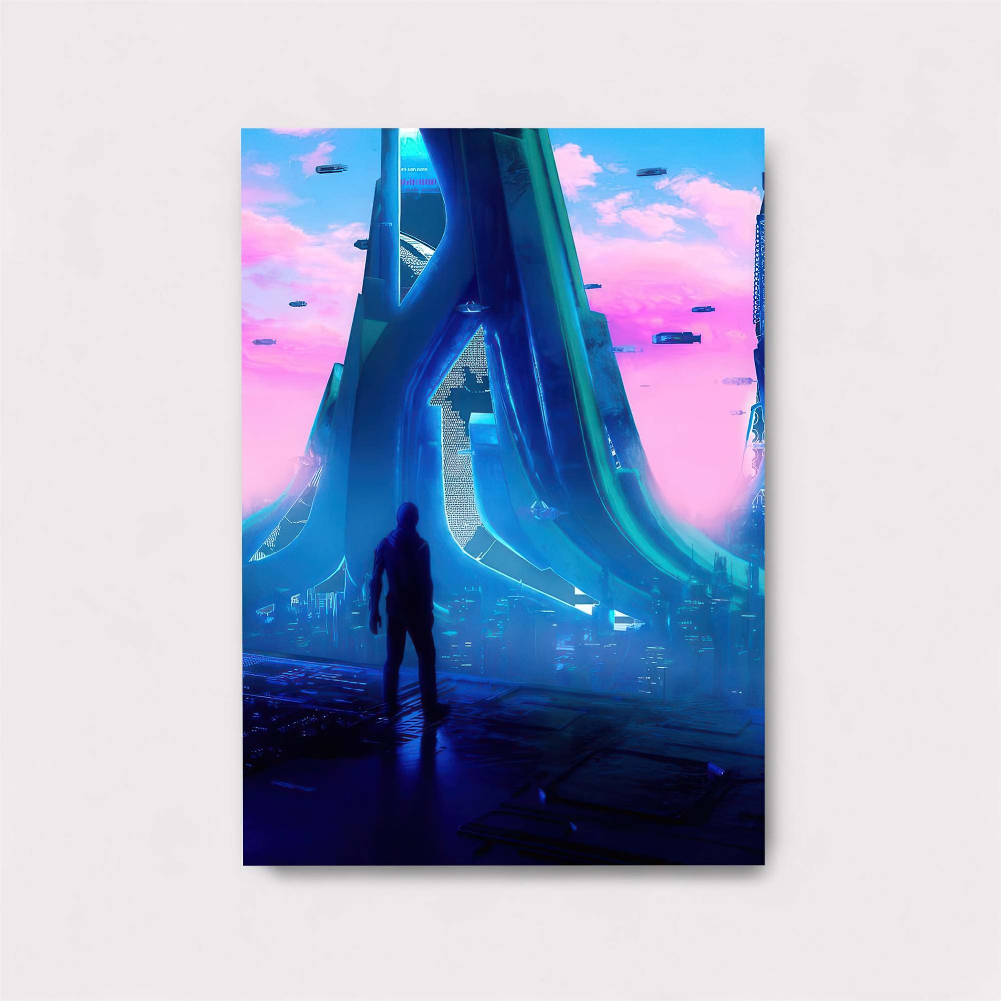 Futuristic Hive Safe Wall Magnetic / M