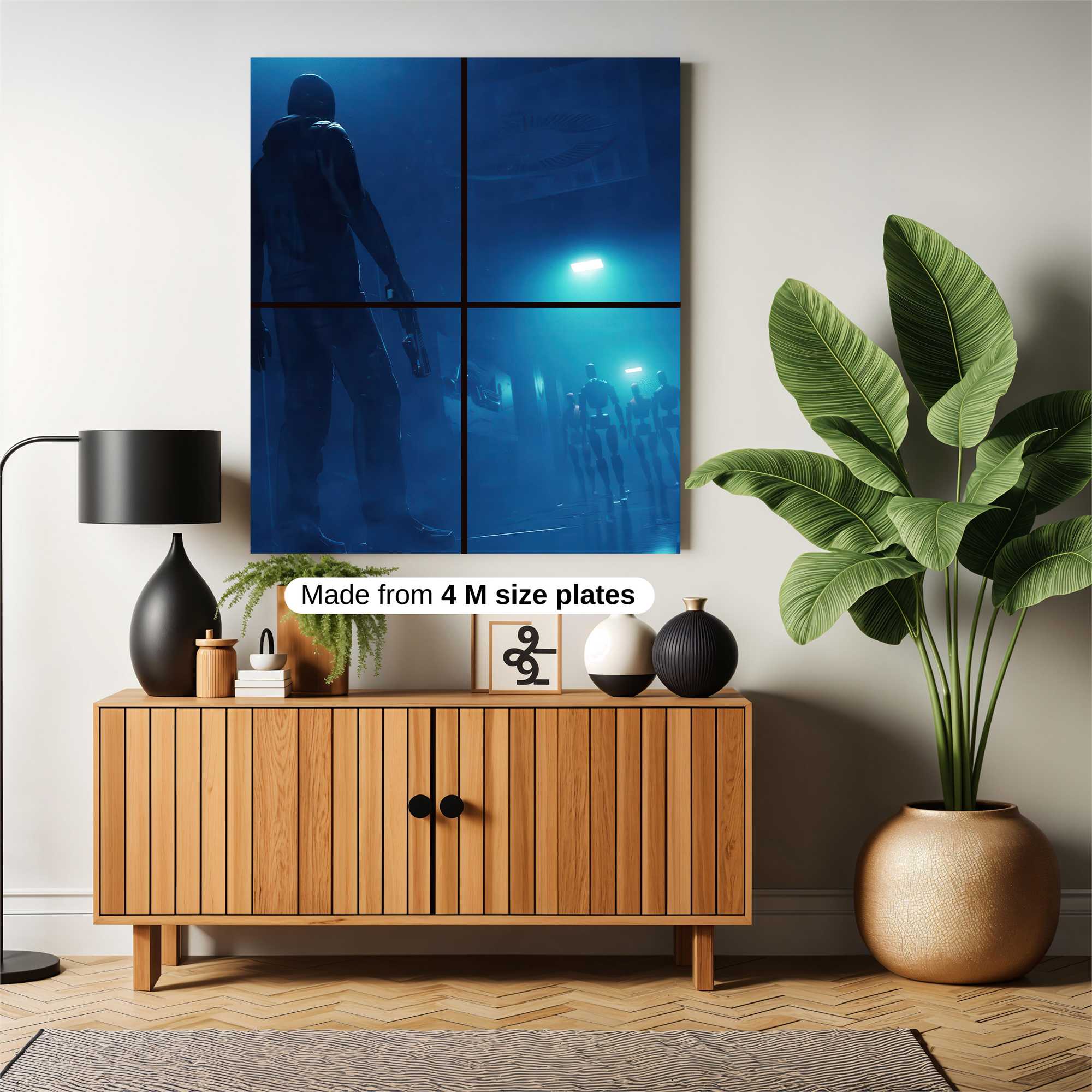 Tension Standoff Safe Wall Magnetic / M