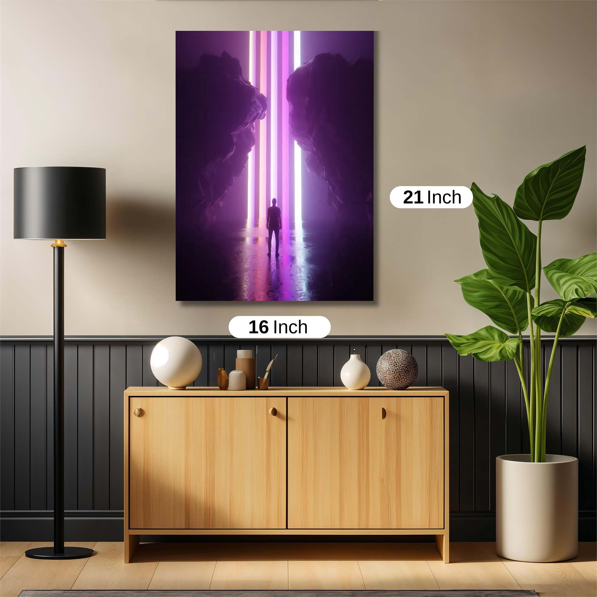 Neon Abyss Safe Wall Magnetic / M