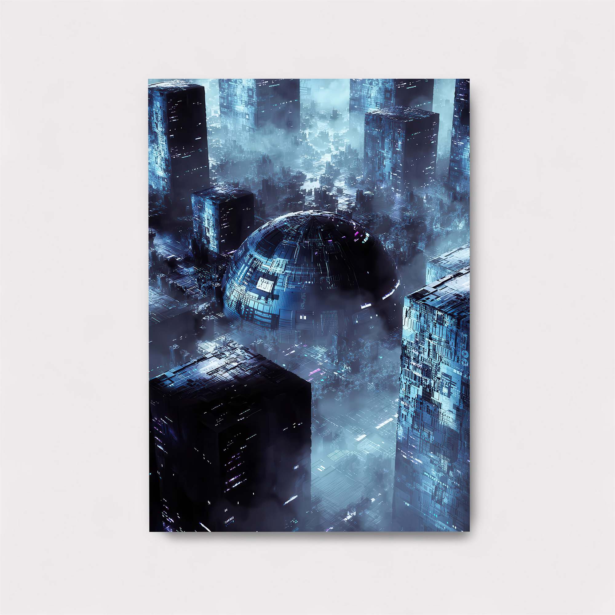 Futuristic Enigma Safe Wall Magnetic / M