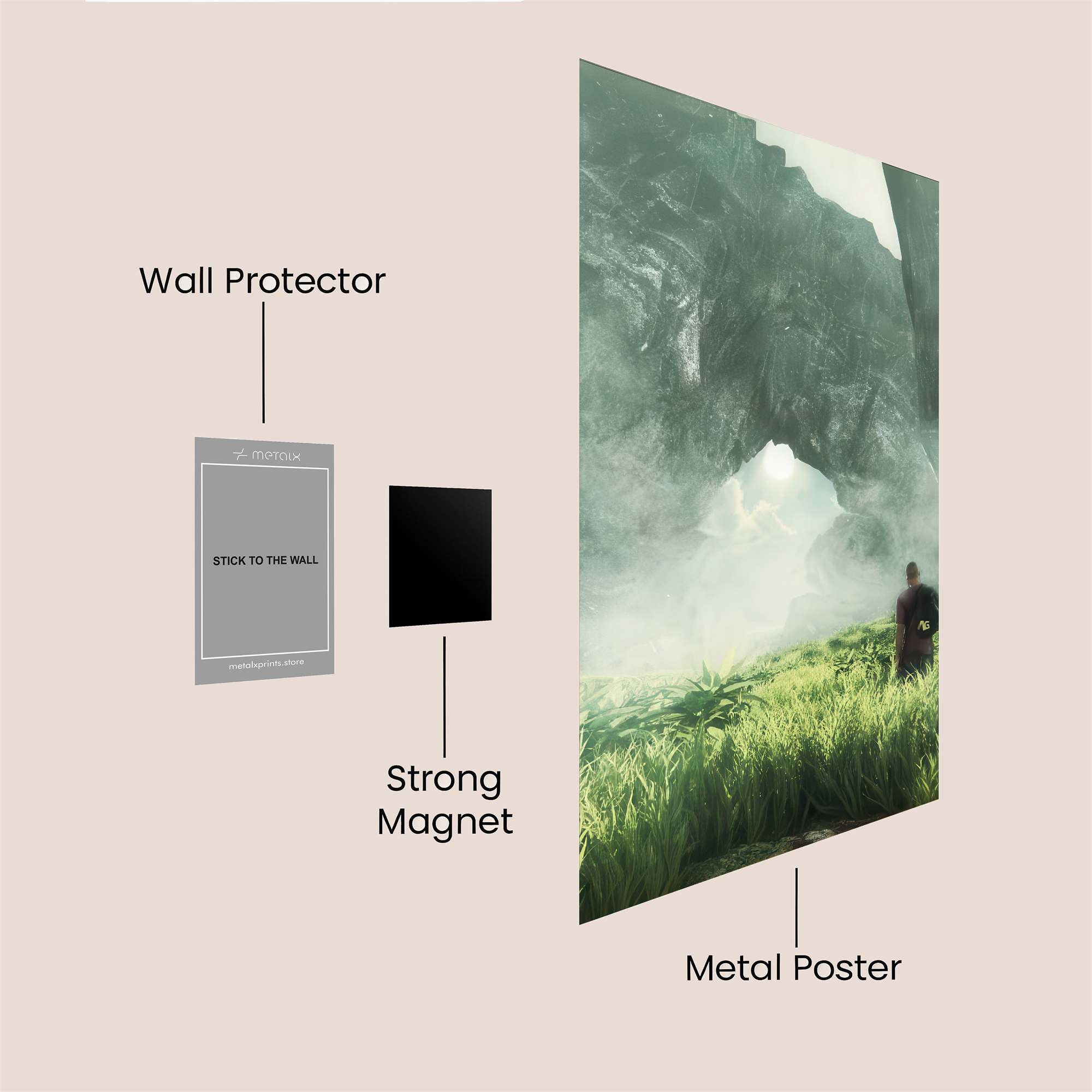 Urban Abyss Safe Wall Magnetic / M