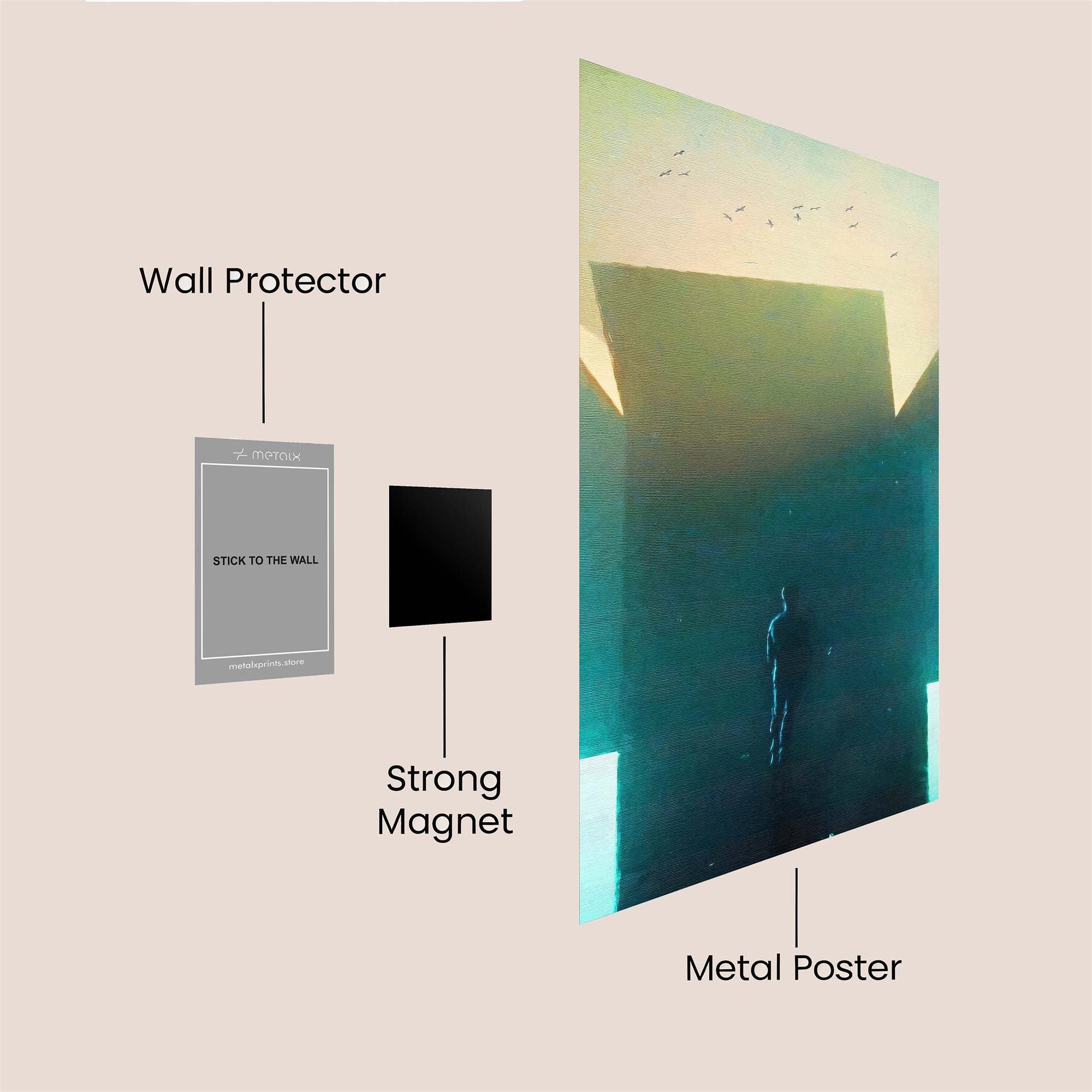 Monolith Reverie Safe Wall Magnetic / M