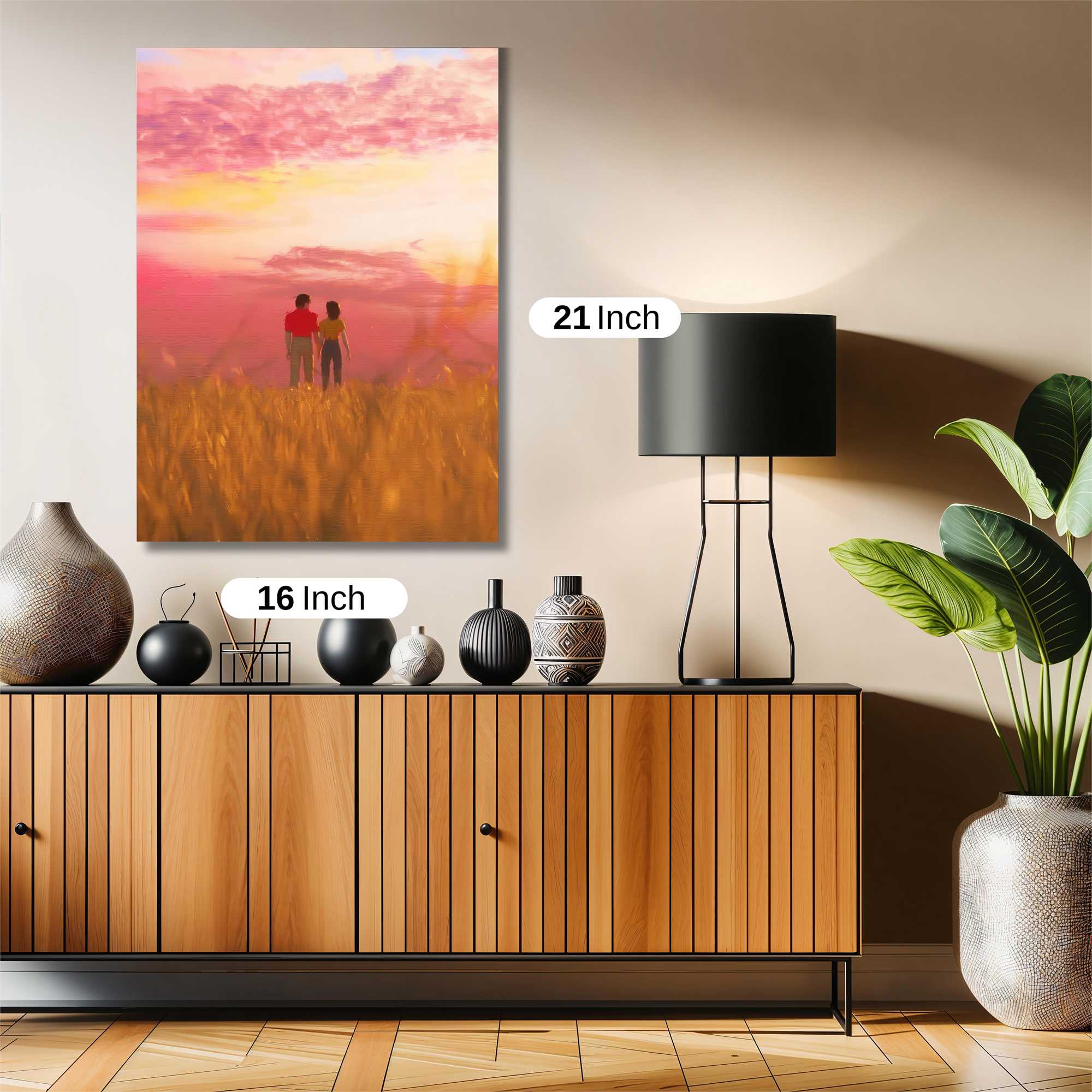 Sunset Reverie Safe Wall Magnetic / M