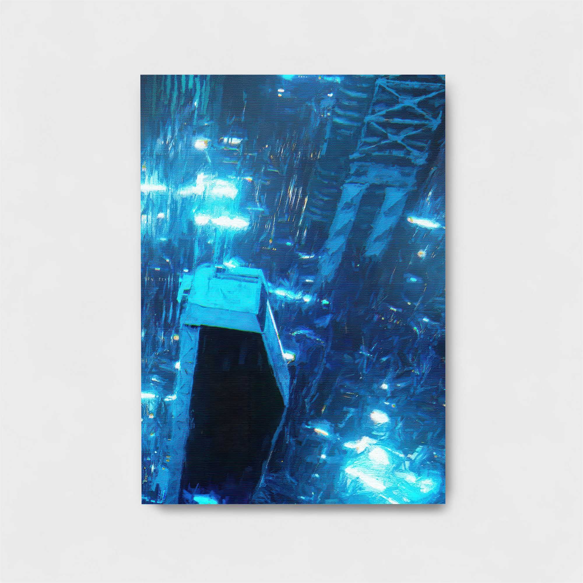 Neon Depths Safe Wall Magnetic / M